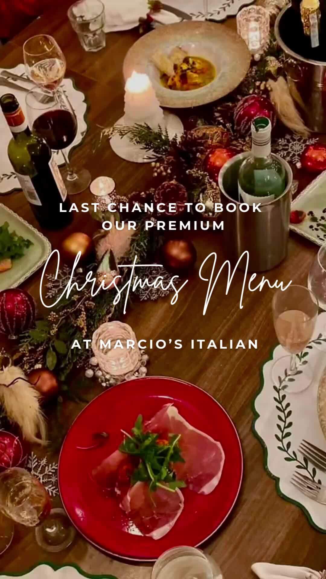🎄✨ Last chance to book our Christmas Menu! ✨🎄
Available all throughout December - but spaces are now extremely limited.
This isn’t just a Christmas dinner…
it’s a beautifully curated festive experience crafted by our Chef Patron, where every course tells a story and every flavour feels like celebration.
Here’s a taste of what awaits:
🥗 Starters include
Buffalo Mozzarella with Smoked Salmon – a festive twist on the Caprese
Melon with Parma Ham – timeless, elegant and beautifully balanced
King Prawns in Saffron & Chilli Sauce – rich, golden and full of festive soul
🍽 Mains feature
Ribeye Beef in a Port Wine Reduction* – served with roast potatoes, broccoli and baby carrots
Seabass with Lemon & Mediterranean Herbs – fresh, light and fragrant
Chicken Fillet with Red Wine & Shallot Gravy – classic seasonal comfort, elevated
Fillet Steak with Saffron King Prawn Risotto* – a luxurious land and sea pairing
*Supplement applies.
🍰 Desserts include
Warm Chocolate Cake with Hot Chocolate Sauce
Panna Cotta with Festive Red Fruits
Traditional Tiramisù – rich, creamy and impossible to resist
✨ £55 per person, including a glass of sparkling Prosecco on arrival.
Pre order required. Available all day, for lunch and dinner, throughout the festive season.
If you haven’t booked yet… this is your moment. ❤️🎄
📍 Castle Road, Bedford
📞 07768 431715
📧 info@marciositalianrestaurant.co.uk
💻 Book now - www.marciositalianrestaurant.co.uk
🍷🍝 Slow evenings, full hearts, unforgettable flavours. We can’t wait to welcome you at our Bedford restaurant! ❤️🇮🇹
#ChristmasMenu #FestiveDining #MarciosItalianRestaurant #LuxuryChristmas #BedfordEats