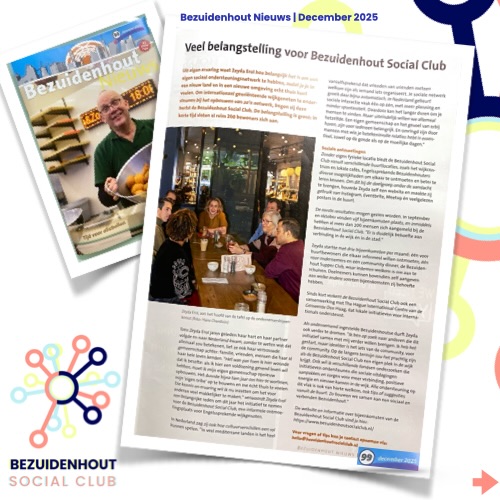 Have you seen the last edition of Bezuidenhout Nieuws? 🤗🥰
Big thanks to @hansoverduin for the photos and to Bezuidenhout Nieuws redactieteam for the article 🫶
