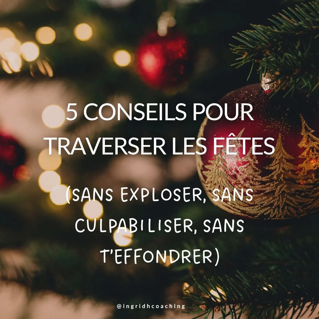 Les fêtes de fin d’année peuvent être un vrai défi après une rupture, un divorce ou un deuil. 💔
Je sais, je l'ai vécu !!
On se sent dépassée et seule.
C'est pour ça que je te partage 5 conseils concrets pour t'aider à traverser cette période sans y craquer.
💌 Et sache que n’as pas à traverser tout ça seule.
Je t'accompagne pour retrouver du souffle, de la clarté et de la confiance, écris-moi en DM ou réserve un appel découverte via le lien en bio.
#ruptureamoureuse #divorce #deuil #mamansolo #reconstruction #reconstruireaprèsunerupture #nouvellevie #confianceensoi #coachingdevie #coachingféminin #résilience #renaissance #femmesfortes #guérirdesonpassé #developpementpersonnel #accompagnement #coachdevie #transformation #fetesdesfinannee #solidaritefeminine #soutienemotif #bienveillance