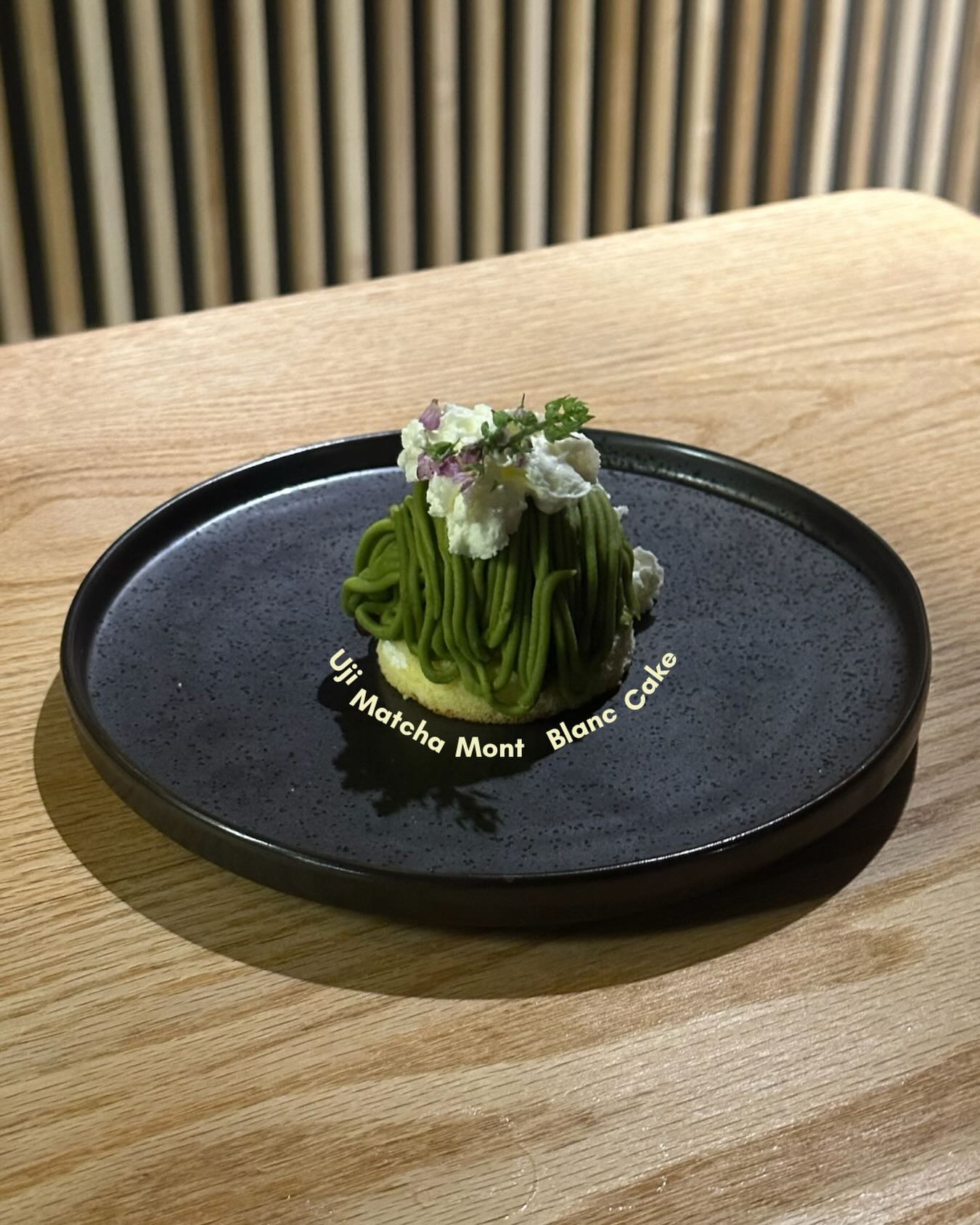 Silky strands of Uji matcha layered over a gently sweet center.
#matcha #omakasenyc