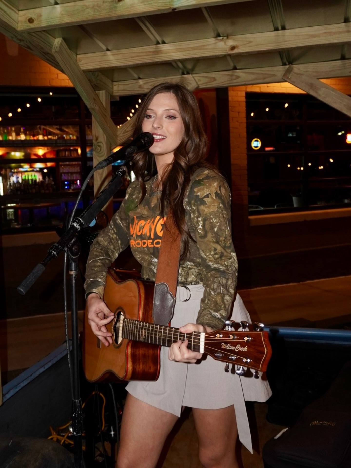 SATURDAY NIGHT ✨my band and I are gonna be honky tonkin’ at @nickyosrodeo starting at 11pm 🤠 we are going to have the best night ever so call your friends, put on your boots & meet us at the rodeo 🕺✨