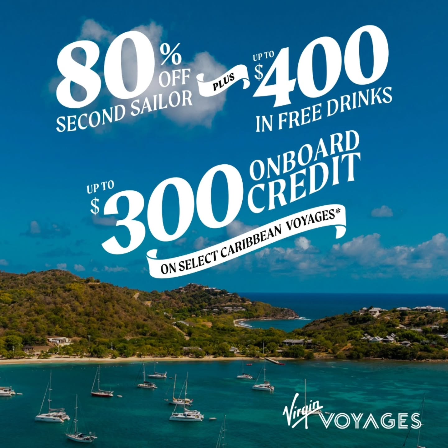 Don't lose the opportunity to travel the world with Virgin Voyages and Cloud44 Travel! #virginvoyages #promotion #traveladvisor #viajeros #cloud44travel #cruising