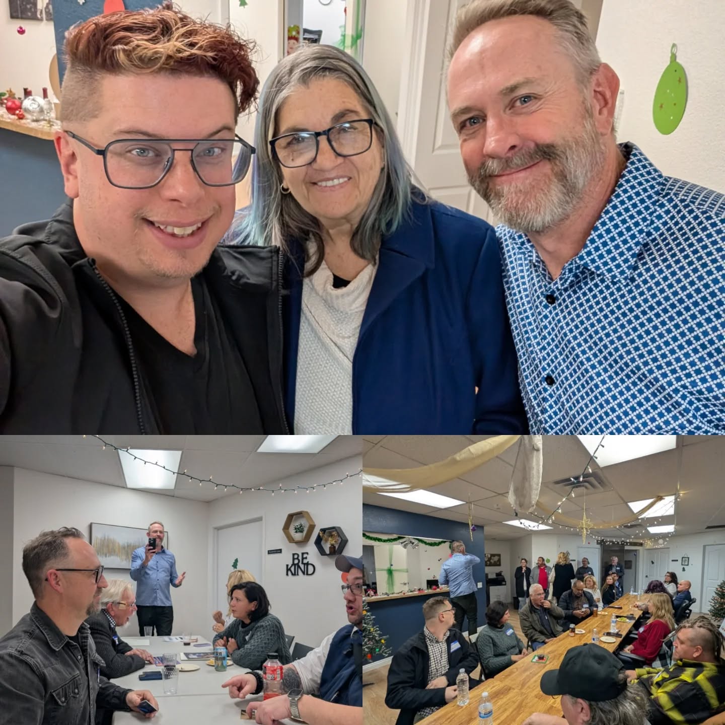 I was so very happy that Demi from @hiveregrouplv Las Vegas was able to join us tonight in Reno for @missinglinknetwork's 3rd Tuesday to close out the year. End of year means speed networking and it was a blast! Meanwhile the 3rd Tuesday was also happening in three other cities across the country. Missing Link is growing in fabulous ways! #networkingworks #authenticity #entrepreneurship #zakunscripted