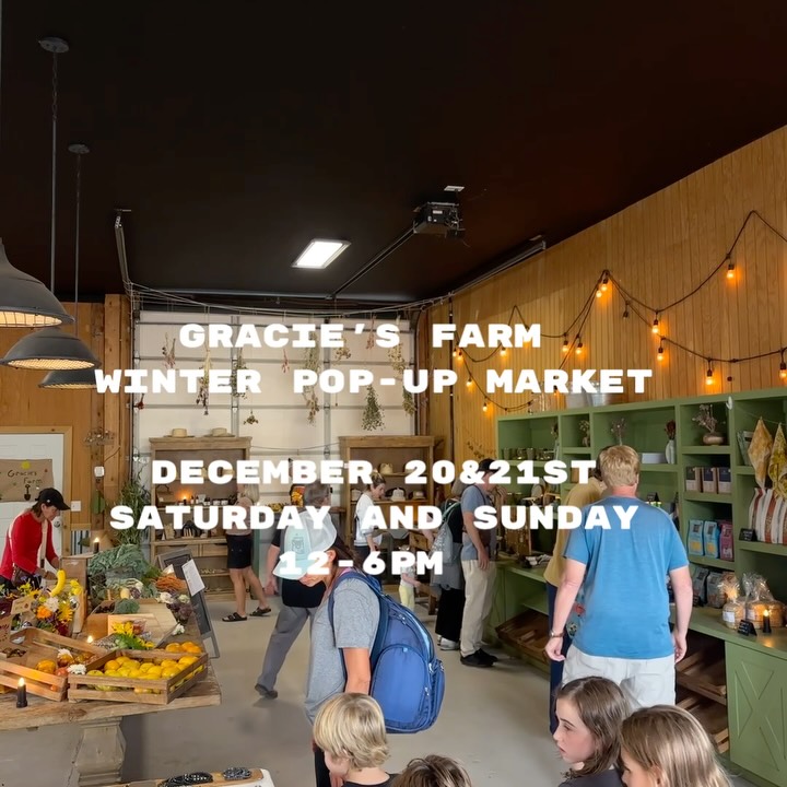 This weekend!! Dress warm as the barn door will be open to accommodate the pizza ovens♨️
Where: Broadfork Barn at Gracie’s Farm
95 W 2100 S Wanhsip, UT 84017
We will be hosting:
@quailstreetco HAND CRAFTED PIZZA
@dendricestate DRY CUT CIDER
@tfbrewing BEER
@thebakeshoppc BAKED GOODS
@parkcitypupu TREATS
@desert.daisy.jewelry JEWELERY (Saturday)
@cowdog_studio POTTERY
@flowers_for_ya DRIED FLOWERS/CERAMICS
@tallow_for_the_people TALLOW BALM
@graciesfarmbluesky ARTISAN GIFTS, GROCERIES, FARM PRESERVES, AND FRESH PRODUCE
+more local makers and goods!