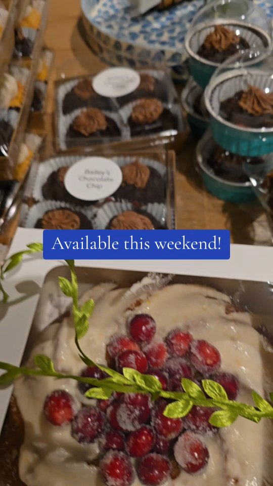 So many goodies available today at James River Winery!
If we don't sell out, we'll be stocking the cart in our new location...
#bundtcake #glenallen #bakerystand #rva #smallbatchbakery #bakerycart #homebaker