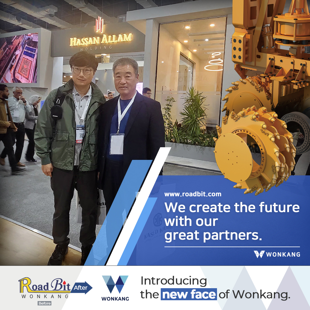 We create the future with our great partners.
www.roadbit.com
#Diaphragmwall #Slurrywall #trenchcutter #BC30 #BC32 #BC35 #BC40 #cutterteeth #gearbox #mudpump #korea #wonkang #roadbit #cuttingwheel #BCF10 #BCF9 #spareparts #Mechanicalseals #Damper #Gearing #Complete #Assembly #roadheader #pick #tunneling #1500mm #bearing #HassanAllamHolding #transmea