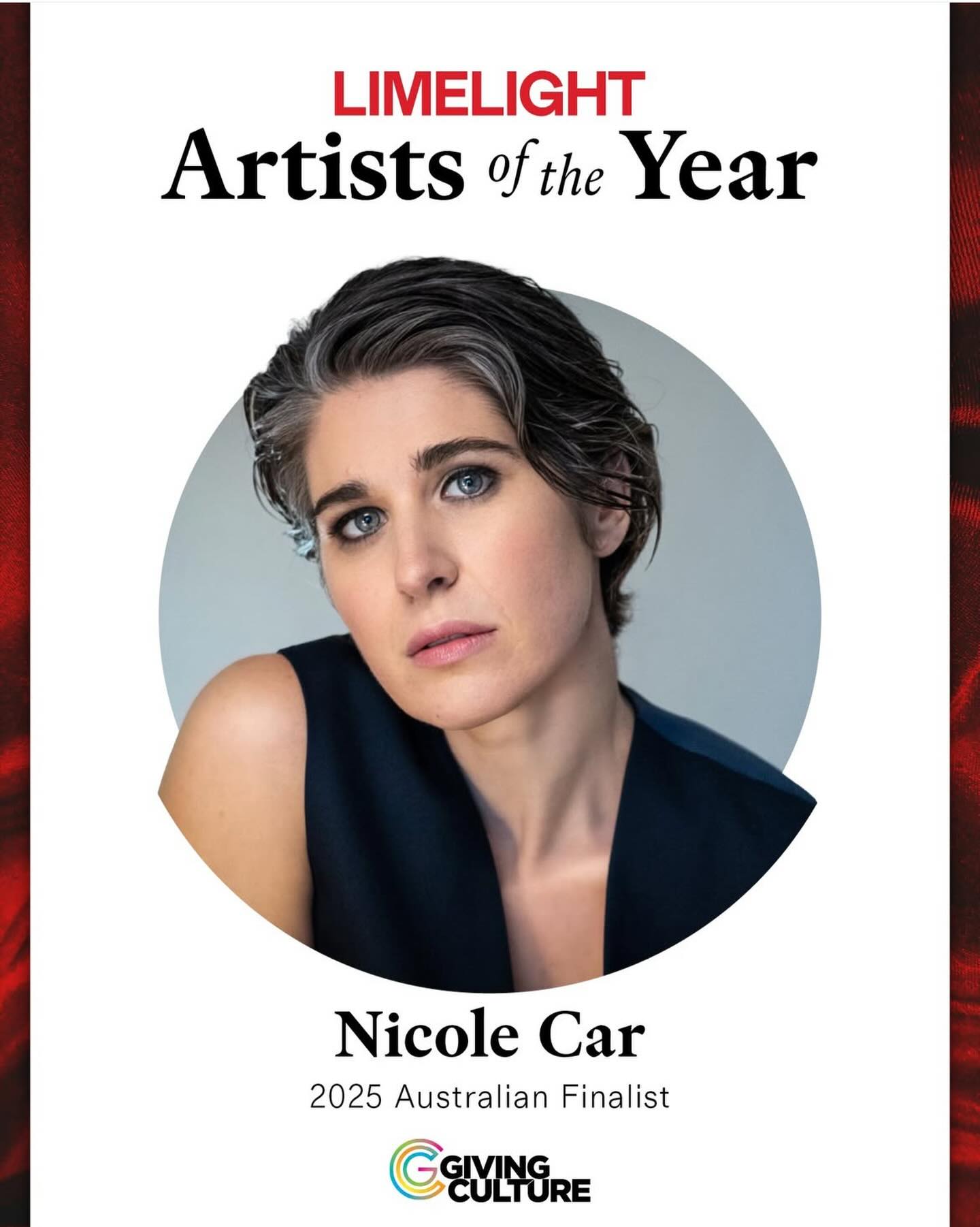 Thank you @limelightartsau for this nomination! It was so special to be back in Australia twice this year, both with @operaaustralia for a Verdi Gala, and my role debut in Rusalka.
I love my Australian musical family, and Iâm really chuffed to be nominated for artist of the year! You can vote online via Limelight (if you feel like it!) đ