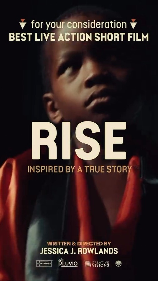 RISE - For Your Consideration: Best Live Action Short
A young boy with quiet courage and unstoppable resilience fights for his place in the world - a story of mentorship, hope, and how one person believing in you can change everything.
Shot in Zimbabwe by an all-African cast and production crew.
The first Zimbabwean film ever to screen at @tribeca
Over 50+ festivals and ~20 awards in our first 5 months on the circuit.
Inspired by a true story of @tobiasmupfuti @vicfallsboxingacademyvfba
Writer/Director - @jessiejrowlands
Lead Actors - @tongayichirisa & Sikhanyiso Ngwenya
Producer - @joenjagu
Cinematography - @_jacquesnaude
1st AC - @dingo1983
Production Design - @mabhikwammeli
Costume Design - @the_african_jewel
Production Manager - @nakaimatema2110
Sound - @kudaqashe
Production logistics - @tauraikawara @iamphilipmarumha
Script Supervisor - @wilsonbiswell
Editors - @pauly_watts & Roman Kuznets @thequarryedit
Music by @hopemasike @flyingbantu @mokoomba @abx_nuttyo @hondoyedzombadavid @jahsignal
Composer - @maxuldahl
Exec Producers - @misanharriman @tongayichirisa @tobiasmupfuti @elizabethgilcreast @lettiba2018 @zoe_flood
Title Design @ebeinish
#risezimbabwe #risefilm #FYC #zimbabwetotheworld #riseshortfilm
