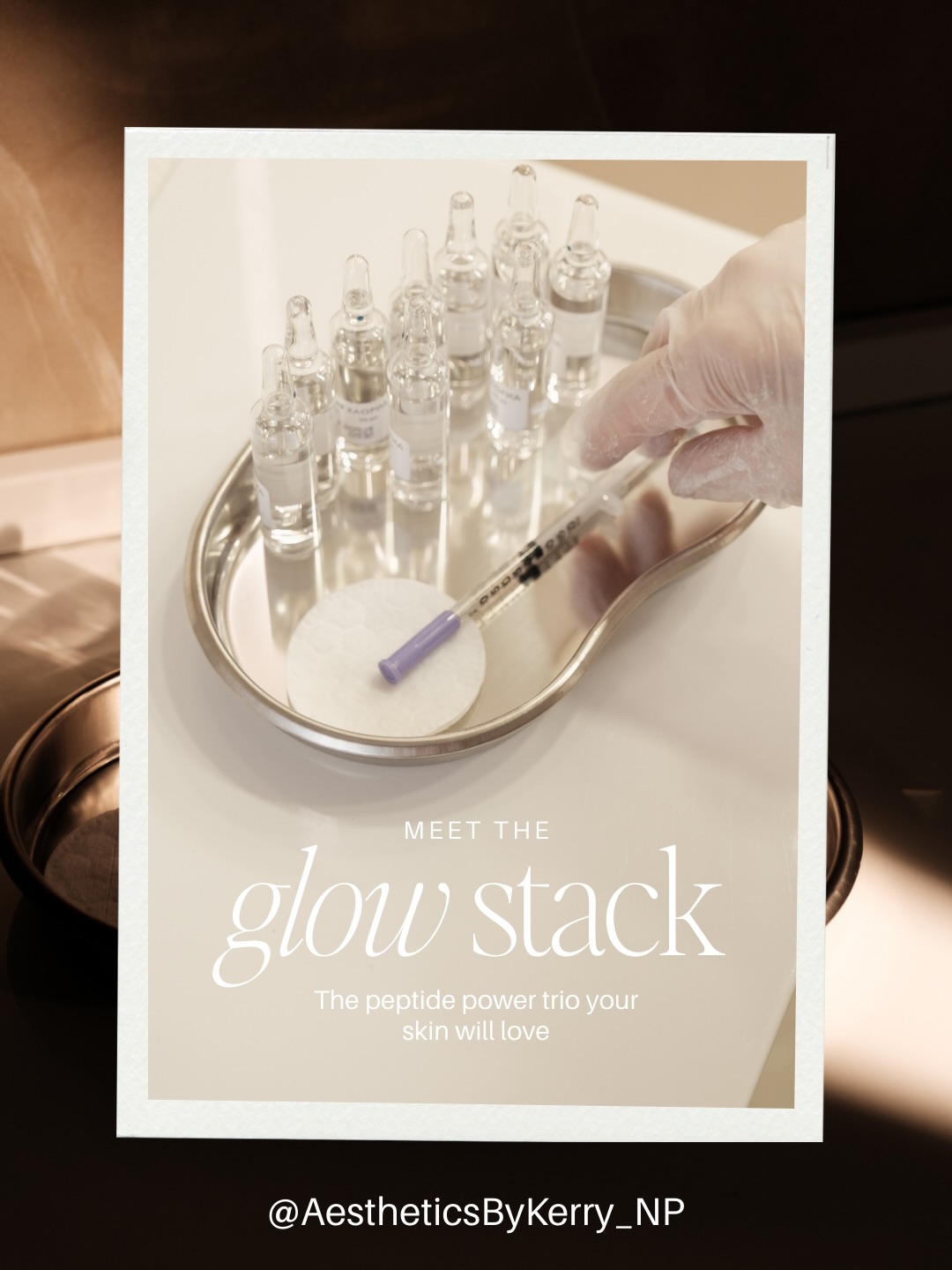 Meet the Glow Stack: a science-backed blend of peptides designed to enhance collagen, support healthy aging, and optimize metabolic function from within.
Because true luminosity starts at the cellular level. 💫
📲 Ready to customize your stack? Schedule your peptide evaluation today.
.
.
.
#glowingskintips #regenerativeaesthetics #peptides #antiageingskincare