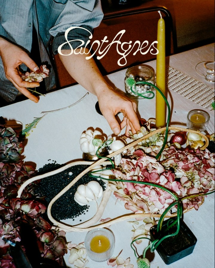 A deeper look into the Saint Agnes website, beautifully brought to life by the talented @oceanelunven_ and @o.c_studio
This process gave space to articulate the ethos of Saint Agnes and to highlight some of the projects that most made my heart flutter and spirit soar. I especially love the “Inspirations” page — a visual representation of my brain and the images swirling around my mood boards (special shout out to @nyplpicturecollection for being such a strong resource in this regard).
Take a look! Sign up for our newsletter (launching January❣️) And if you’d like to work together, please reach out — we’re booking through 2026 💌