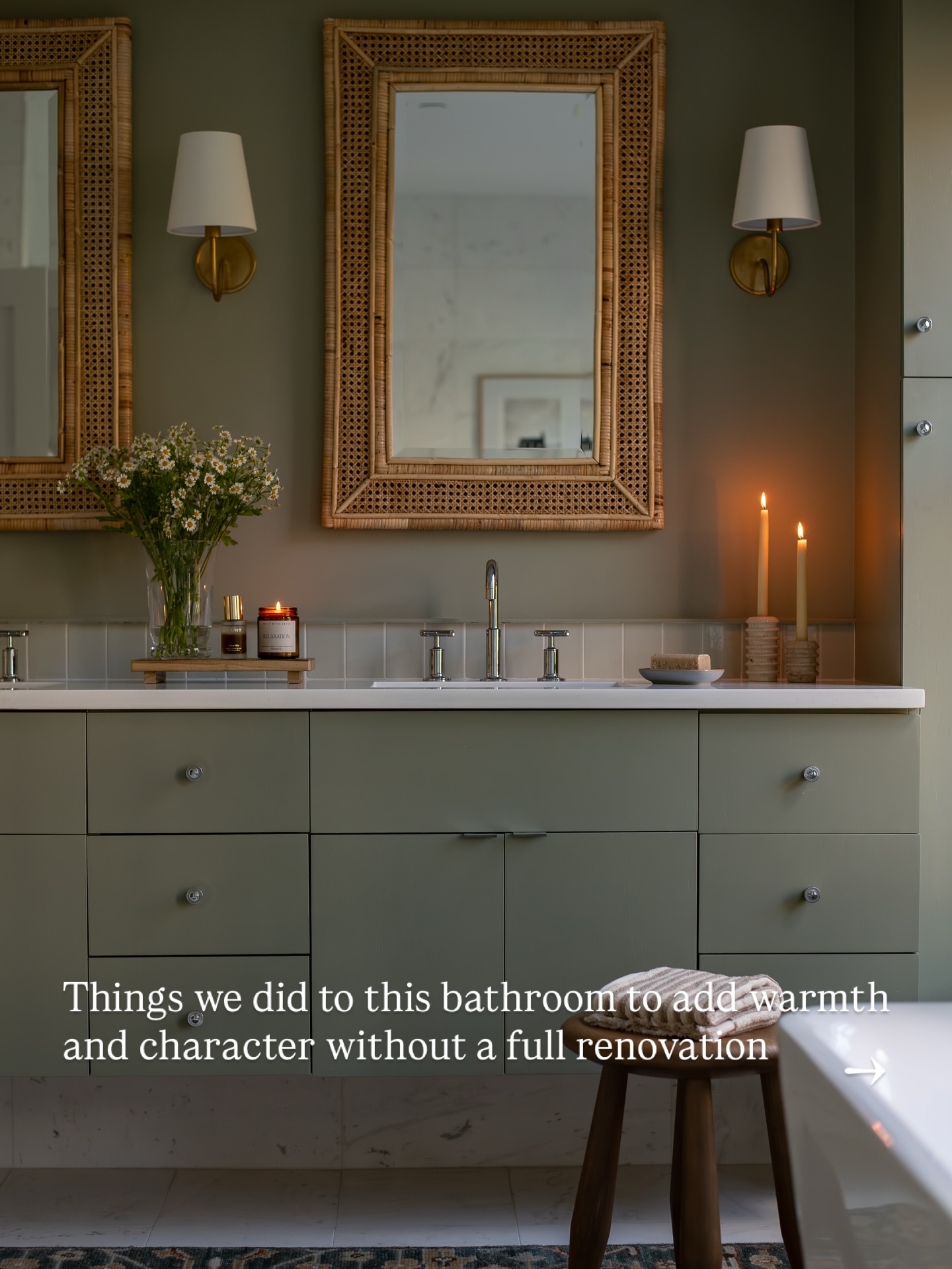 You can make a huge design impact with easy(ish) cosmetic changes when your space doesn’t need a total renovation.
.
.
.
Photos @emmyhagen
GC @fbnconstruction