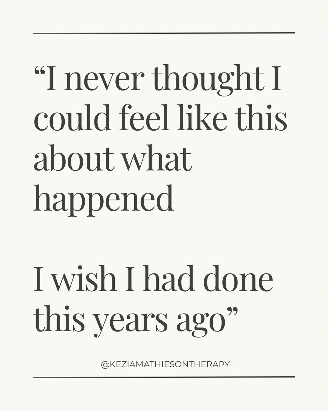 TW: Mention of childhood sexual abuse and trauma processing
Recently, I worked with an adult survivor of childhood sexual abuse - using trauma-focused CBT we were able to process a painful memory safely. This is something they said to me after a recent session.
Moments like this really highlight to me the strength and resilience clients bring to therapy, and what’s possible with the right support. The trust my clients place in me is immeasurable and never taken for granted.
The client said they wished they had done this years ago. We reflected that this isn’t a failure, it’s how trauma works. The brain protects us by avoiding or shutting down when painful experiences from the past show up in the present, and it can take time and safe support to process them. With trauma focused therapy, healing becomes possible 🌱
#traumarecovery #traumahealing #mentalhealthawareness #traumatherapy #therapywork