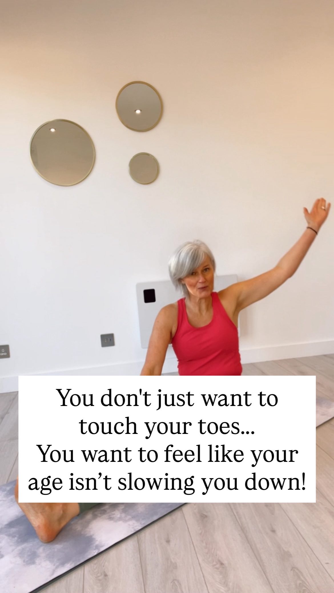 It’s different for everyone…… at some point in your 40s things start to change.
It might be a twinge in your back.
A niggly and stiff feeling in your hips.
Or that stiffness in your back after every workout.
What used to make you feel amazing- hitting the gym, running, HIIT. Starts to feel like it’s too much.
Deep down you think to yourself: “is this just my age” and “if this is how I feel now, then how will my back feel in 20 years?”
This isn’t about stopping or slowing down!
You don’t need to fear physical and mental decline- it’s about adding what’s missing.
Core strength
Mobility & Flexibility
Strength
Recovery
Not gentle stretching that never makes you feel any different in the long run.
But strong, steady Pilates that builds core,shoulder and hip strength, supports your back. So that you can move like you used to and keep doing the things you love for decades to come.
That’s what I teach inside my online membership-The Strong Life Collective! It’s where so many active women in their 40s,50s, 60s and beyond are realising what they are missing.
✨Get on the inside track in The Strong Life Collective- Pilates for women like you, who want to build more strength in your shoulders,core and hips so that you can get stronger as you get older.
While learning to trust your body again to train with more intensity,joy and confidence without worrying about injury.
Comment “READY” and I’ll DM you the link to try it FREE for 7-Days💪🏻
#womenover50 #menopausefitness #midlifewomen #homeworkoutsforwomen #pilatesonline #lowerbackpainrelief