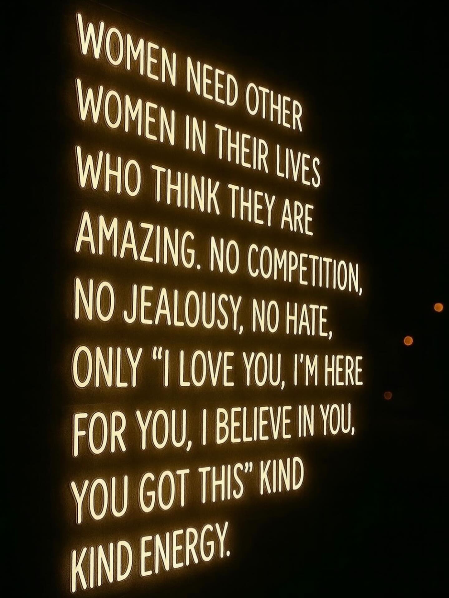 At Harpy’s, we promote and are inspired by this type of energy! 🔥💯