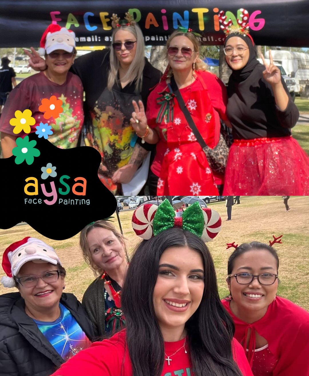 We’ve been painting these 3 days, and since the client has a no-photo policy of the children 🩷, here are some photos of the team! So grateful for Maria, Martha, Ash, Chen, and Emilie for joining me (Aysa) in the team and delivering amazing works 🫶🏼🥰
———————————
FACE PAINTING & BALLOON TWISTING BOOKING WOLLONGONG, SHELLHARBOUR,KIAMA, AND SURROUNDING SUBURBS
.
To book your event, asking for pricelist, or detail infos, DM OR CONTACT TO:
Email: aysa.facepainting@gmail.com
Website: www.aysafacepainting.com.au
-———————————
#facepaintingwollongong #facepaintingshellharbour
#facepaintersofinstagram #facepainting #shareyourfacepaint #facepaintingillawarra #facepaintingkiama #facepainterkiama #facepainterwollongong #wollongongfacepainting #facepaintinggerringong #wollongongfacepainter #balloontwistingwollongong #facepaintersutherland #wollongongschoolholidays #facepaintingsydney #sydneyfacepainting #nowrafacepainter #wollongongpreschool #shellharbourfacepainter #wollongongkidsparty #southcoastfacepainter #butterflyfacepainting #wollongongkidsparties #aysafacepainting