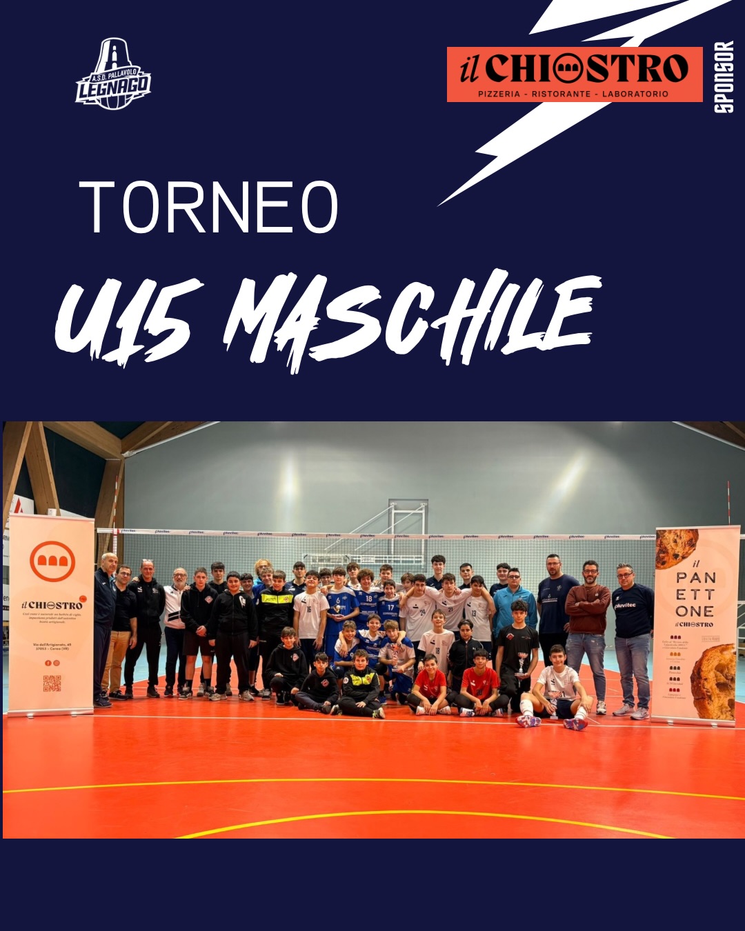 Torneo U15 Maschile – Conclusione della giornata
Il torneo U15 si è concluso, una giornata all’insegna di impegno e sportività, che ha visto protagoniste Pallavolo Legnago, @asdsoavevolley e @pallavolo.campiglia .
Un sentito ringraziamento al nostro sponsor @ilchiostro_pizzeria per aver sostenuto l’iniziativa e contribuito alla buona riuscita dell’evento!
Complimenti ai ragazzi dell’U15 Pallavolo Legnago, vincitori del triangolare, e a Mattia Prando, premiato MVP della giornata.
BRAVI! 👏
Un grazie a Soave e Campiglia per la partecipazione e il livello di gioco espresso, e un riconoscimento agli allenatori, ai segnapunti e agli arbitri per il loro supporto e la professionalità.
Una giornata che conferma il valore dello sport come occasione di crescita e condivisione.
#asdpallavololegnago
