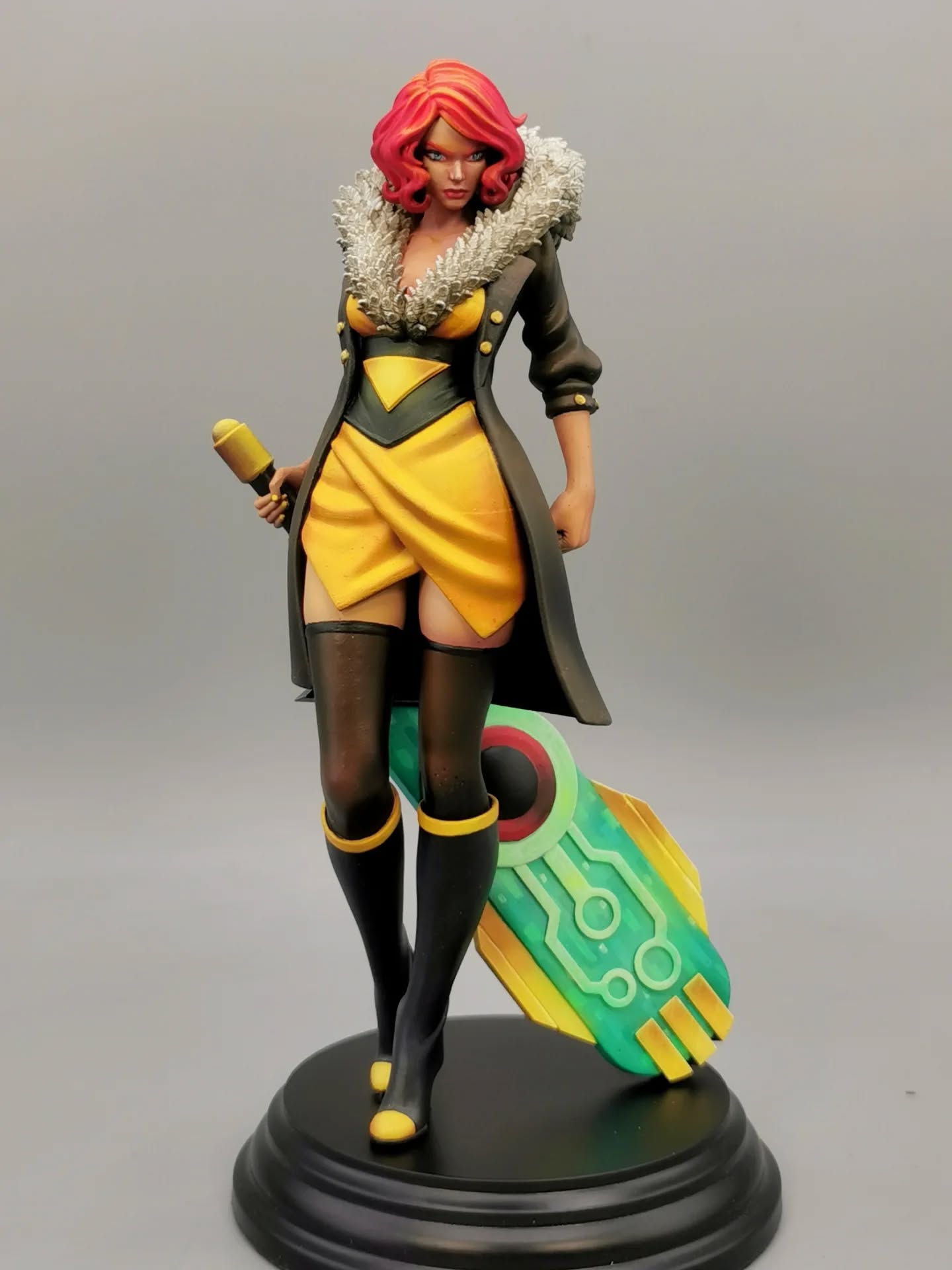 RED From Transistor
Pièce d'exposition d'environ 200mm
Figurine 3D de chez @nomnomfigures_3dprint
Imprimée par les copains de @3dminisfactory
#redtransistor #transistor #3dprinting #MiniaturePainting #paintingminiature