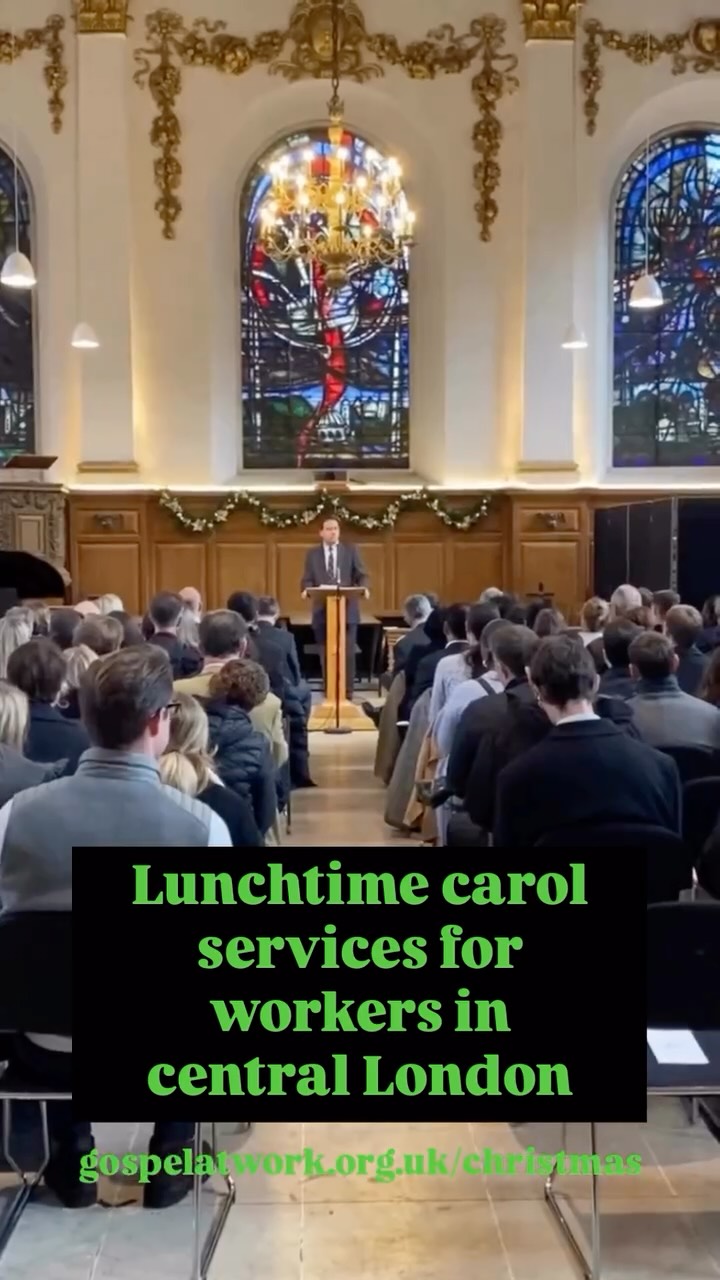 Lunchtime carol services for workers are happening all over central London this Christmas.
Theyāre free and designed to fit easily into your lunch breaks.
Visit gospel at work.org.uk/christmas to see whatās going on near you.
#gospelatwork #christmas #carols #london #lunchbreak