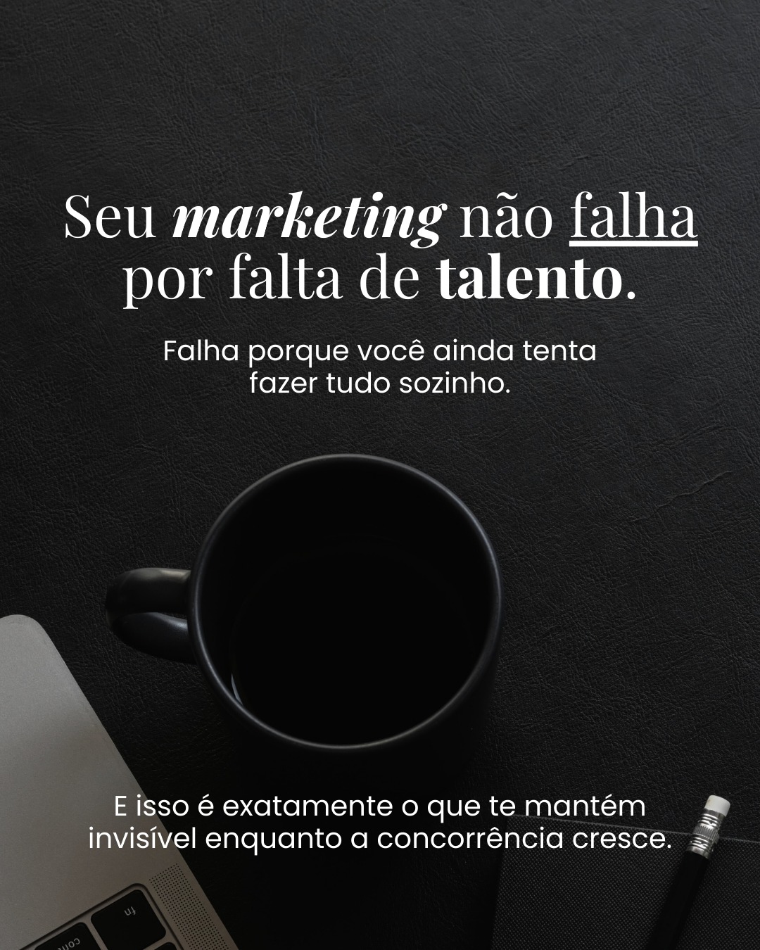 Deixa-me dizer-te algo importante: O seu marketing não falha por falta de talento. Falha porque você ainda tenta carregar o mundo inteiro nas costas sozinho.
Ninguém consegue ser o capitão, o navegador e o motorista do barco ao mesmo tempo sem se esgotar. O segredo das marcas que crescem não é o 'dom' do post perfeito, é ter um processo de confiança por trás.
Você não precisa de mais um curso de marketing; você precisa de alguém que faça o marketing rodar para você, com qualidade e resultado real.
Se você pudesse entregar hoje a 'chave' do seu marketing para alguém de confiança e nunca mais se preocupar com o que postar amanhã... como seria a sua rotina? O que faria com esse tempo livre? Me conta aqui nos comentários! 👇
#Portugal #SocialMediaPortugal #MarketingDigitalPT #GestaoDeRedesSociais #EmpreendedorismoPortugal #DesignGrafico #MarketingEstrategico #Produtividade #BrandingPortugal