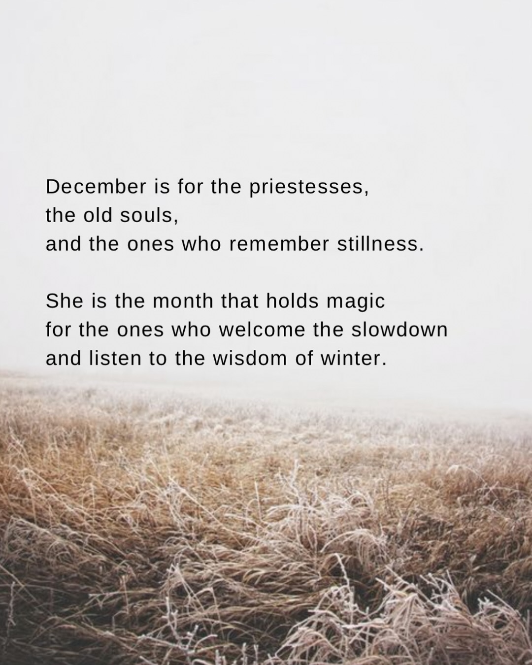 Believe it or not, December isn’t asking you to do more…
The energy of December is about taking you by the hand and gently leading you into your yin energy.
So many of us are pushing against a rhythm set by consumerism and not-enough-ness.
But the real rhythms, the ones as old as time,
are calling you into less.
December asks for dreamtime and shadow work, for honesty, listening and letting the body set the pace again.
This month holds a different kind of wisdom, one that lives in stillness, shorter days and earlier nights. One that reminds us we are cyclical beings not machines.
If you feel the pull to slow down,
to soften, to rest more deeply…
Please know you’re not failing to keep up. You’re remembering your cyclical nature.
You have nothing to finish, nothing to prove.
Here is simply a threshold to linger in.
My affirmation this month is:
May I be held in the womb of winter.
May I listen to what this season is whispering.
May I honour my need for stillness.
May I send my roots deep.
May I dream.
May I rest in the knowing that this too is part of becoming something new.
What do you need right now?
However you are, I am sending you much love and gentleness as we transition from autumn to winter and one year to the next.
I’m walking beside you ❤️
Ali xx
#slowdown #wordstoliveby #selfhealing
Self care / winter / nature is healing / healing / witch / shaman / woman / spiritual journey / December