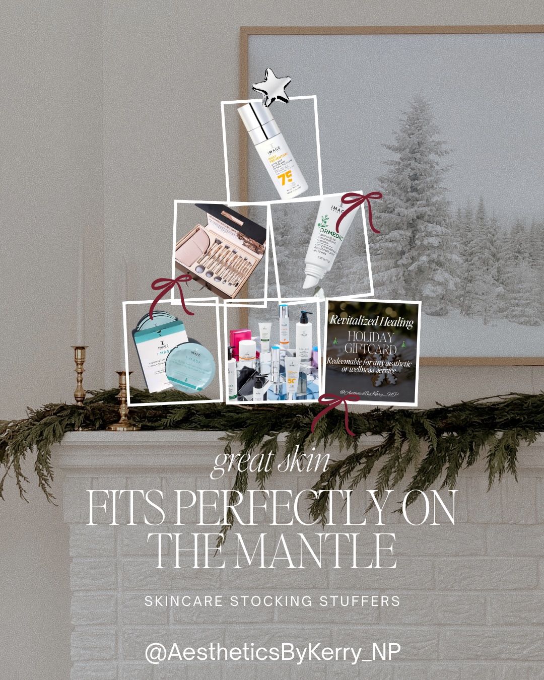 Looking for the perfect stocking stuffer?
We’ve got glow-worthy skincare gifts starting at just the right size (and price). ✨
🎄Limited quantities available
📍In-office pickup
💬 DM us for recommendations based on skin type
.
.
.
#skincaregifts #stockingstufferideas #beauty #imageskincareproducts #spfprotection #glowingskintips