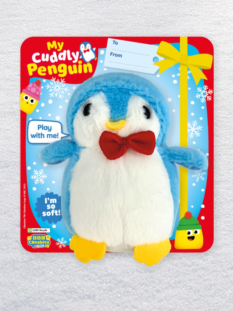 Say hello to My Cuddly #Penguin 🐧 ❄️ straight from the North Pole! With his bright red bow tie, snowy soft tummy, and super-fluffy feathers, he’s ready for #festive hugs and #Christmas playtime.
✨ Find your very own #gift in the latest @immediatemediaco @cbeebieshq Magazine, bringing Christmas magic to little readers everywhere! ✨ #CBeebiesMagazine
#CBeebies