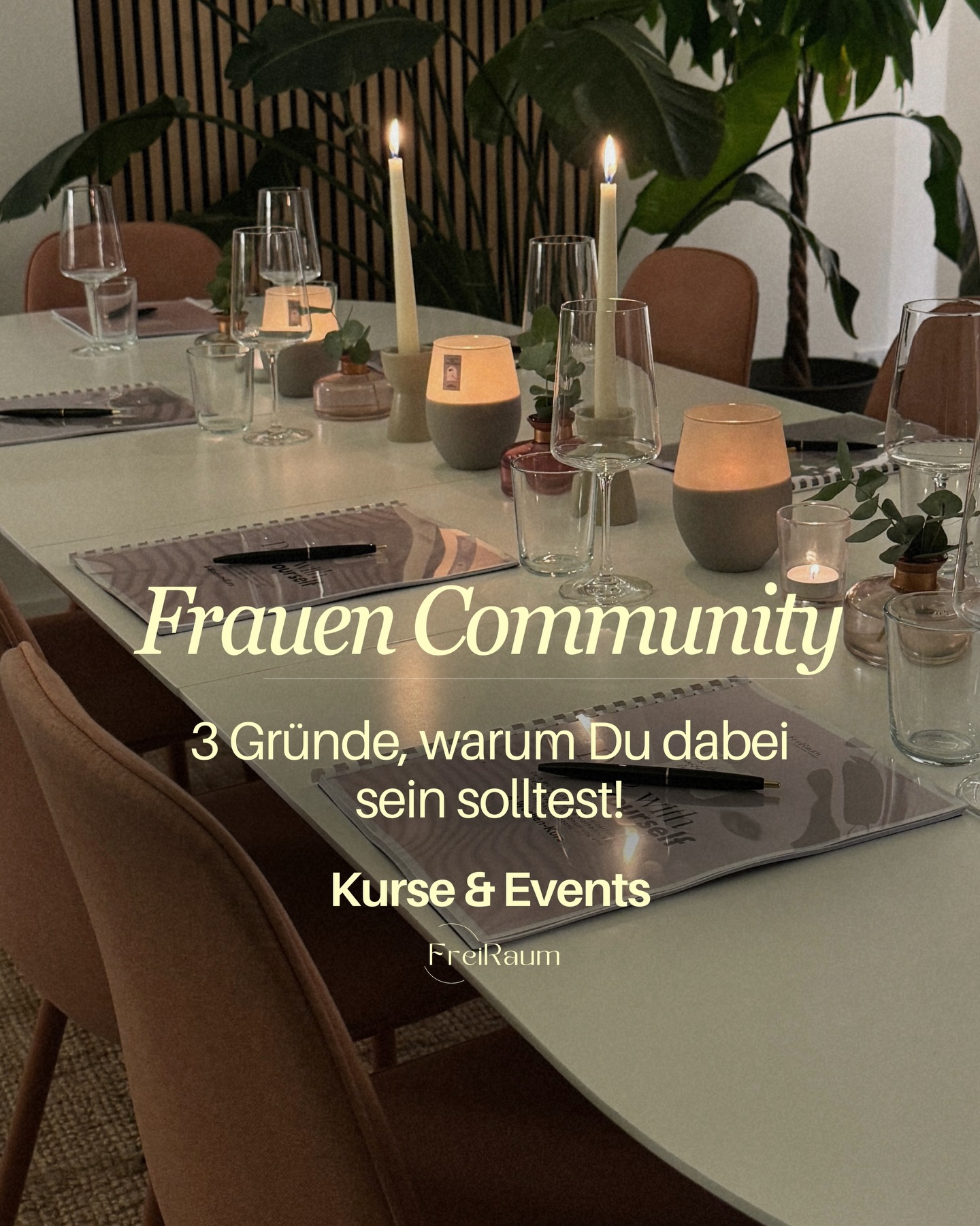 Wisst ihr…manchmal sitze an dem großen Tisch voller Frauen, höre ihren Geschichten zu und denke mir: Ist das wirklich real? 🥹
Mein größter Traum war es immer, einen Raum zu schaffen, an dem Frauen einfach sie selbst sein können.
Wo wir über alles reden, uns gegenseitig supporten und dabei auch noch eine verdammt gute Zeit haben. 🫂👯♀️
Und ja, wir haben es geschafft!
Ich bin so dankbar für jede Frau, die den FreiRaum mit ihrer Energie füllt – für die Abende, die länger gehen als geplant, und für jede neue Frau, die sich unseren Runden anschließt.
Ich stecke wirklich so viel Leidenschaft und Energie, damit unsere Frauenrunden noch stärker werden 🫶
Und nur dank Euch ist es möglich, so vertraute, witzige und offene Community zu erschaffen 🤗🥹
P.S.: Am 19. Dezember findet unser Ladies Christmas Event statt🎄Und ich freue mich schon so sehr, das Jahr mit Euch in einer festlichen Atmosphäre abzuschließen!🥂🍾
Schreib mir, wenn du Lust hast dabei zu sein!
#heppenheim #freiraumheppenheim #frauencommunity #frauentreff #frauenrunde #mamaleben #bensheim #lorsch #weinheim #viernheim #frauenpower #frauenpower💪