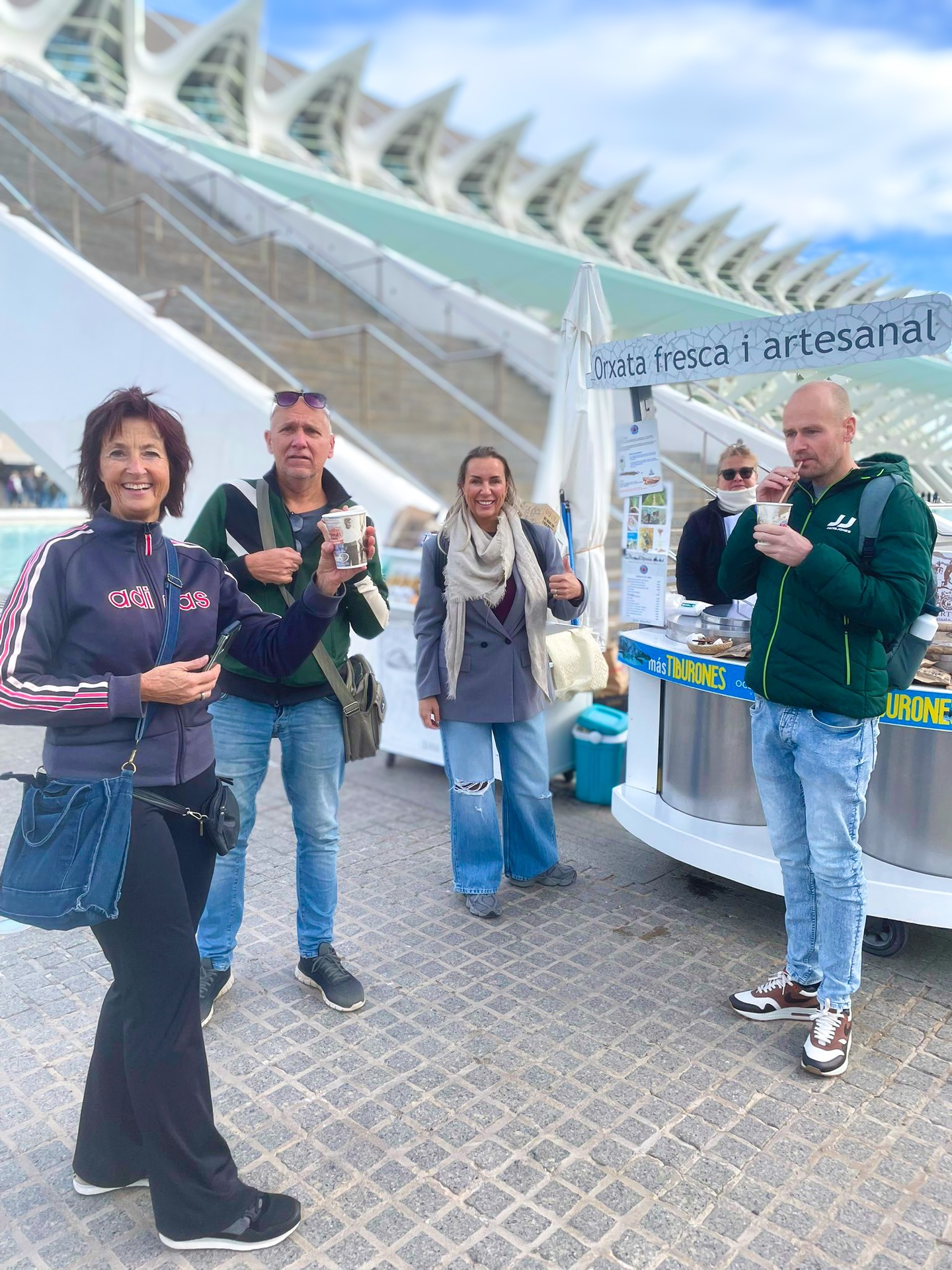 Last week was all about good vibes in Valencia!
Willy and Siebe were all set for their bike tour, our super friendly solo traveler Hans joined in, and⦠last minute the energetic Michelle hopped on too!
And yes⦠itās review day! š
šHans
āI had such a fun and relaxed bike tour with Robert as our guide. A perfect way to get to know the city. Truly recommended!ā
šMichelle
āWOW!!! What an experience⦠I was traveling solo in Valencia and discovered Juneās Get Involved Valencia on Google. I sent her a quick message and within an hour I could join a lovely group!
The bike tour was incredibly interesting and guided with so much enthusiasm by Robert, a spontaneous, fun Belgian who moved here years ago. Honestly⦠a REAL must-do when youāre in Valencia!ā
šWilly & Siebe
āWe had a super fun bike tour with Robert. He knows so much about Valencia! We had time to take photos, visit the indoor markets, enjoy a coffee, and explore the beautiful Turia park.
He told us the stories behind Valenciaās most iconic historical buildings.
We cycled with just four people on great bikes, and June was our contact person. She gave us tons of tips. Iif you have a question about Valencia, June knows it all!
Both Robert and June are incredibly warm, friendly people.
Thanks to the tour, we now understand the city so much better. Absolutely recommended!ā
Ready to join the fun?
Traveling solo, as a couple⦠with friends or colleagues?
With us, youāre always in the right place: informative, relaxed, social⦠and full of FUN! š
Get Involved and VAMOSSSSSā¦!
Tours in DE/EN/ES/IT/FR/NL
.
.
#gezelligfietseninvalencia #valencia #gezelligvalencia #fietstour #biketour #hiking #hikinginspain #fietseninvalencia #weekendjeweg #cargobike #getinvolvedvalencia #bezienswaardighedenvalencia #bikerental #nederlandsegidsinvalencia #bezienswaardighedenvalencia #citytripvalencia #stedentrip #fietstocht #thingstodoinvalencia #visitvalencia #highlightsvalencia #winetasting #tapastour #paellacookingclass
