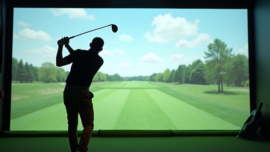 Transform your golf game with TrackMan Golf Lessons in London! 🏌️♂️ Fix your swing and lower your scores with expert guidance from Kevin Delaney, Advanced PGA Professional. Your best game awaits! 🏆 Link in Bio