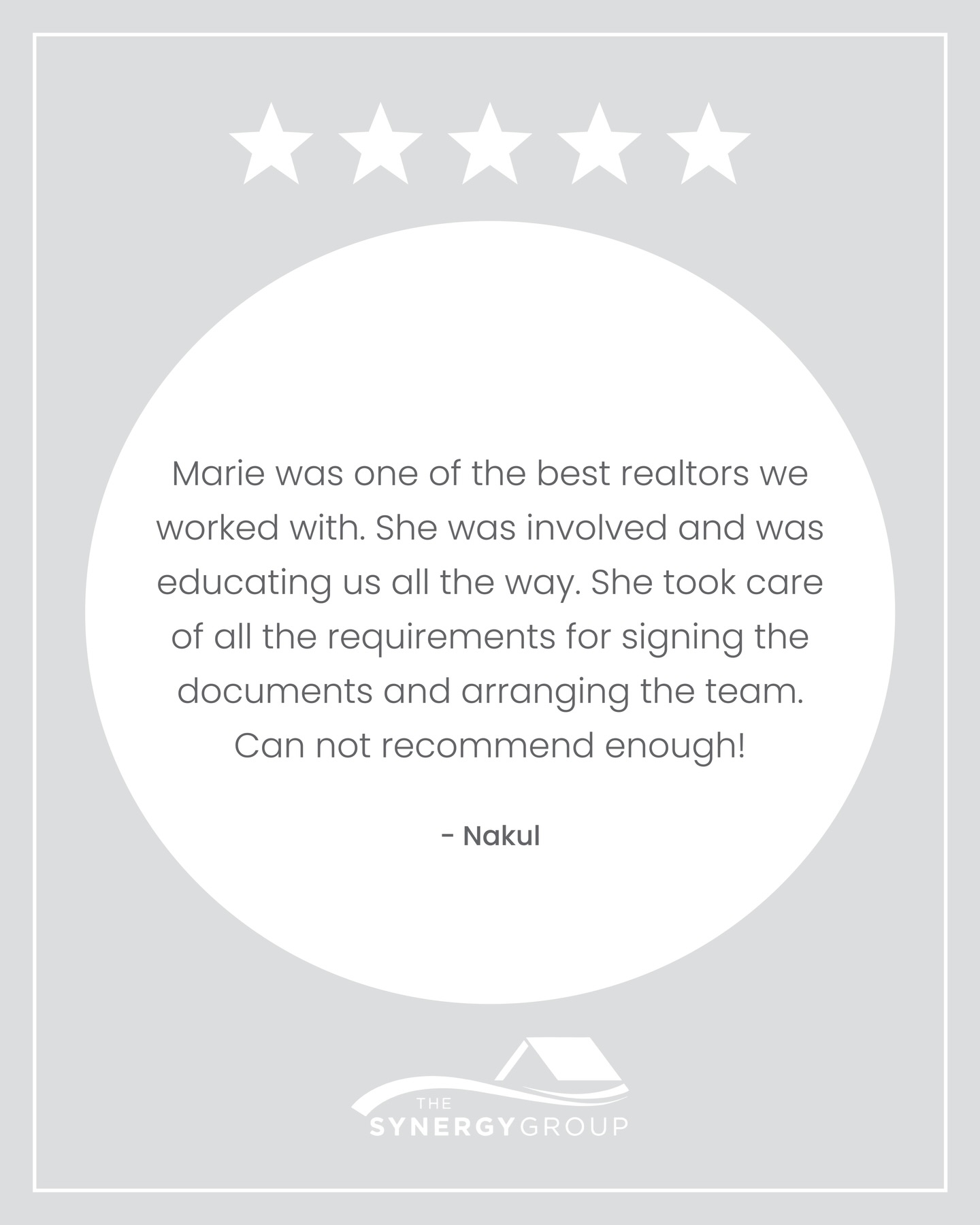 ✨ TESTIMONIAL TUESDAY ✨
Five-star feedback like this never gets old!
Involved, informed, and fully handled, from start to signature 📝
Contact Marie Montieth at 781-492-1023 📲
.
.
.
.
#testimonials #googlereview #realestate #realestateagent #homebuyer #thesynergygroup #mariemontieth #sell #buy #sellingrealestate #buyingahouse #luxuryrealtor
