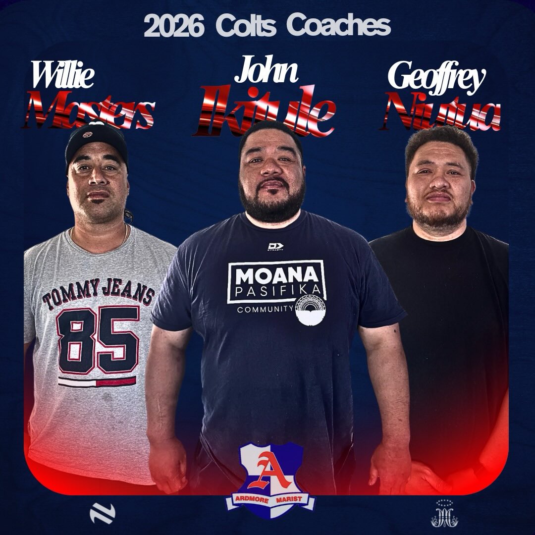 2026 season loading⏱️
Welcome Willie Masters, John Ikitule and Geoffrey Niutua. This group brings experience, passion and a strong commitment to developing the next generation of young men coming through Ardy in 2026.
#oneteamoneclub #ardyup