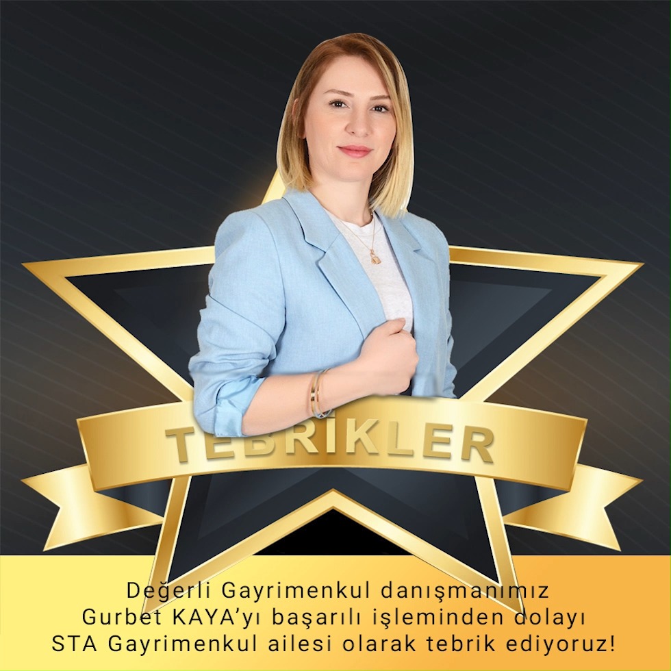 Değerli #Gayrimenkul Danışmanımız Gurbet KAYA'yı #Seferihisar Atatürk Mahallesi'ndeki Villa İmarlı Arsa Satışı İşleminden Dolayı #STA #Gayrimenkul Ailesi Olarak Tebrik Ediyoruz.