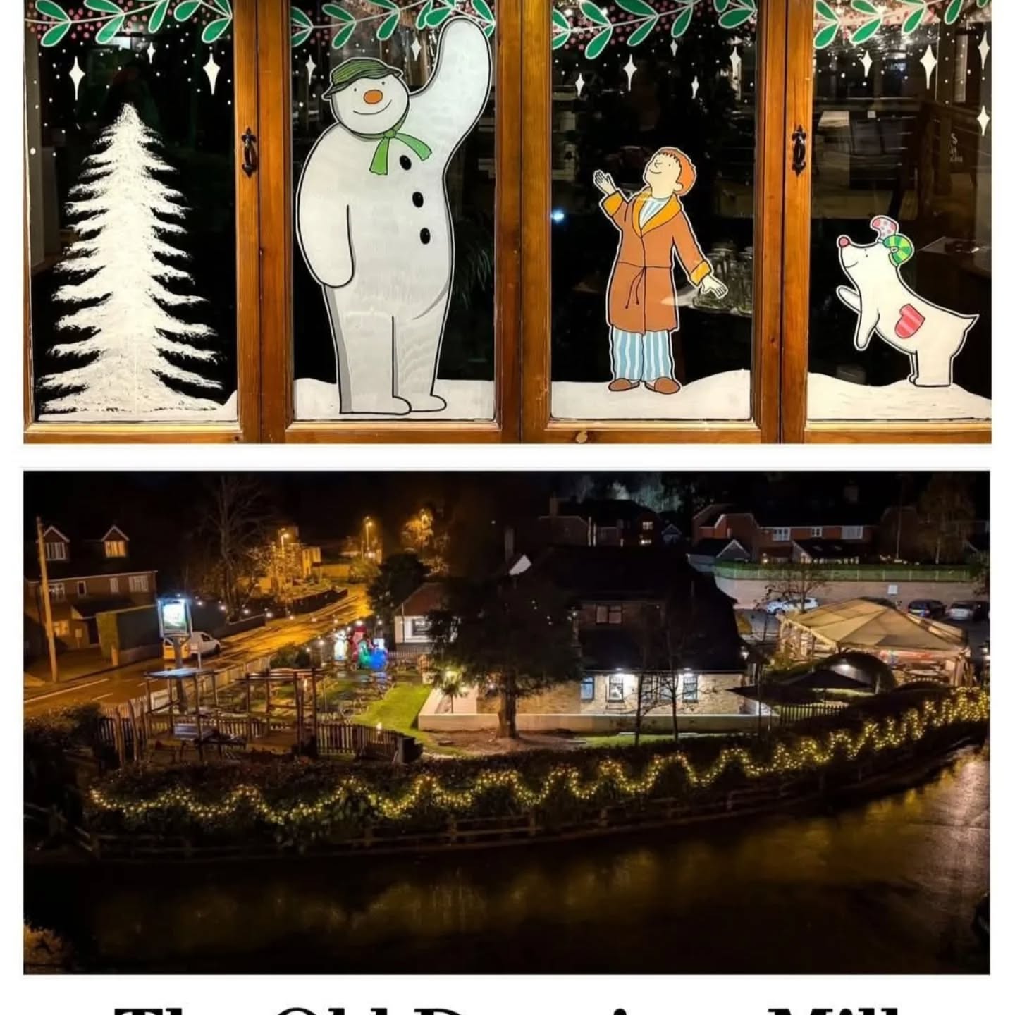 We still have a few tables left for Christmas eve and boxing day. Phone 01342 821080 to book.