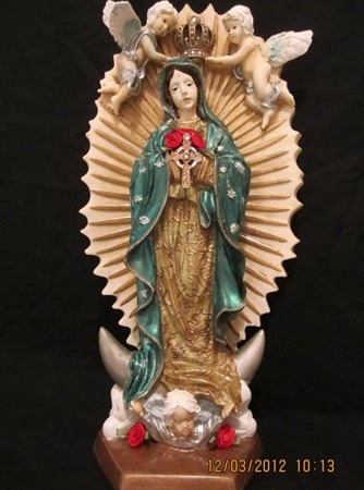 In October 2012 during a weekly trip to Bachelors Grove Cemetery in Midlothian, Il, my friend Karl K and I walked to what we named the "spooky tree" for the very first time. It is a large old tree that used to sit right on the creek bank a short distance from the cemetery. That day as we waked we talked of a Virgin Mary statue that was said to have sat in the tree for many years but was now missing.
A few weeks later, November 11, Karl, my daughter Sam and I took this same hike to the tree. On our way back Karl was a little bit ahead of us when he suddenly stopped. As he looked to his left imbedded in the creek bank was the statue we had talked about that first day.
I brought the statue home for Sam to clean up but found myself intrigued by it. I did some research and learned the history of Our lady Guadalupe.
I cleaned, painted and restored the statue over the next week. When I finished is when the real story begins. An amazing chain of events that changed my life and started a path to healing and a very intense spiritual connection.
Read the whole story here:
https://www.tombstonetravels.com/post/our-lady-of-bachelors-grove
#ourladyofguadalupe #bachelorsgrovecemetery #guadalupe #guadalupestatue #tombstonetravels #december12 #shrineofourladyofguadalupe #desplainesil