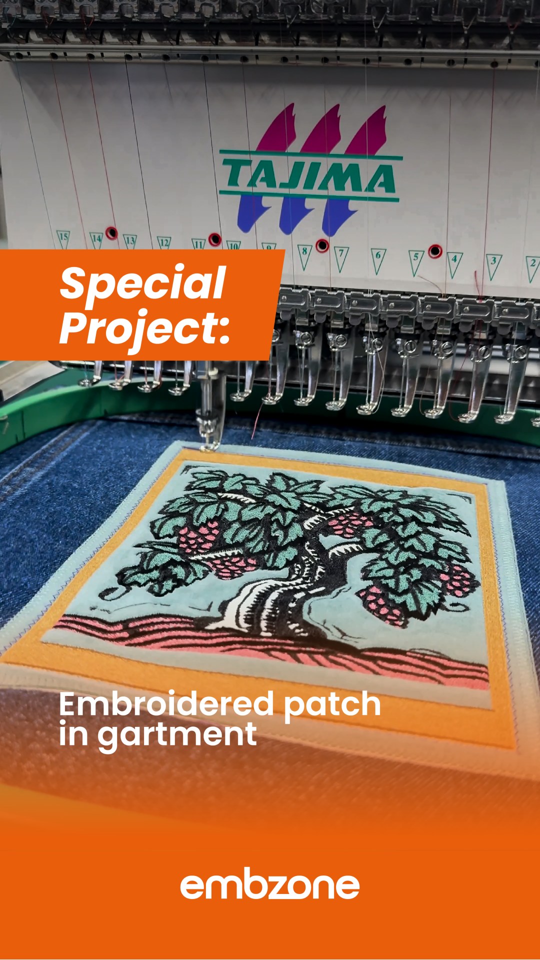 A special project for a winery that values tradition and quality.
For Robert Biale Vineyards, we produced a custom leather patch with direct embroidery, applied to a denim garment, along with a direct embroidered left-chest detail.
This type of project requires precision, specialized techniques, and a high level of craftsmanship, exactly the kind of challenges we enjoy taking on.
Thank you, @bialevineyards, for trusting us with this unique piece.
#Embzone #SpecialProject #CustomEmbroidery #NapaValley #BialeVineyards #MadeInNapa