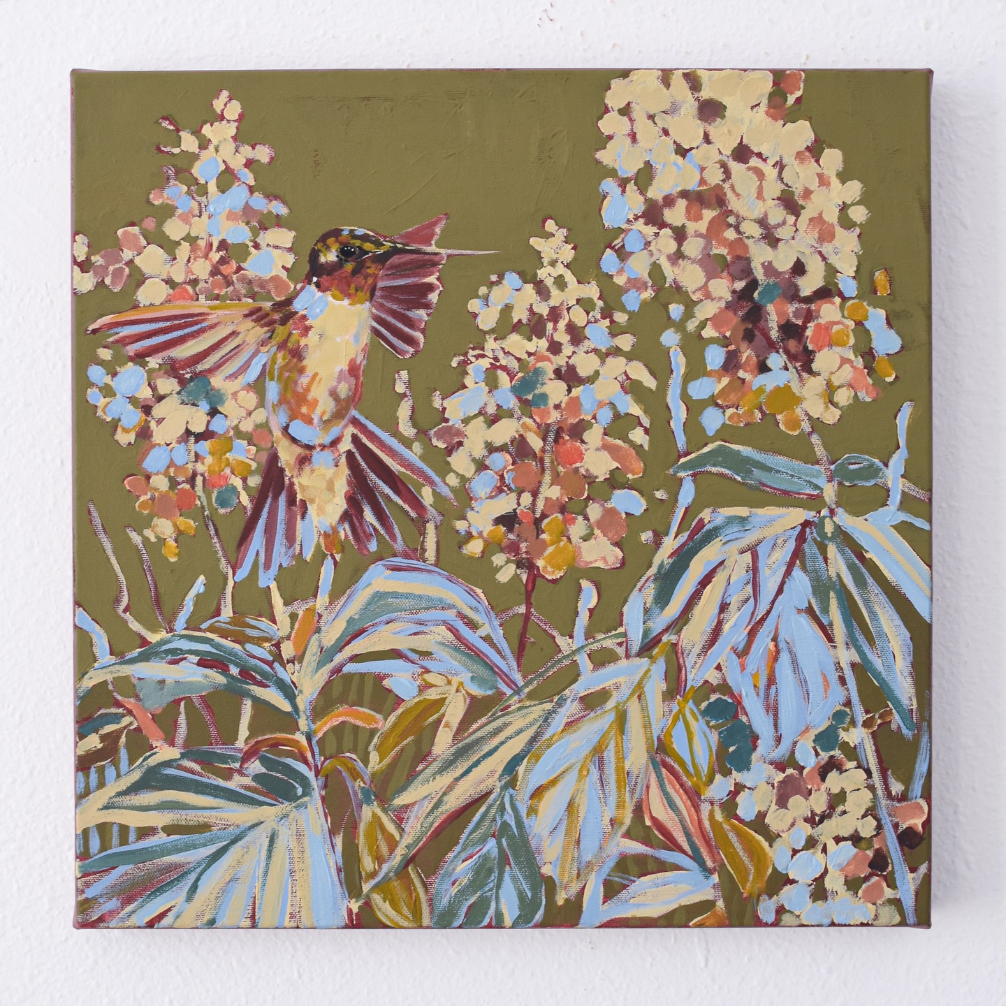 Surprise! Say hello to my last three paintings of 2025 🤭 Y’all loved the last collection, so I sent three new hydrangea smalls to @shaingallery and they’re AVAILABLE on their website now!