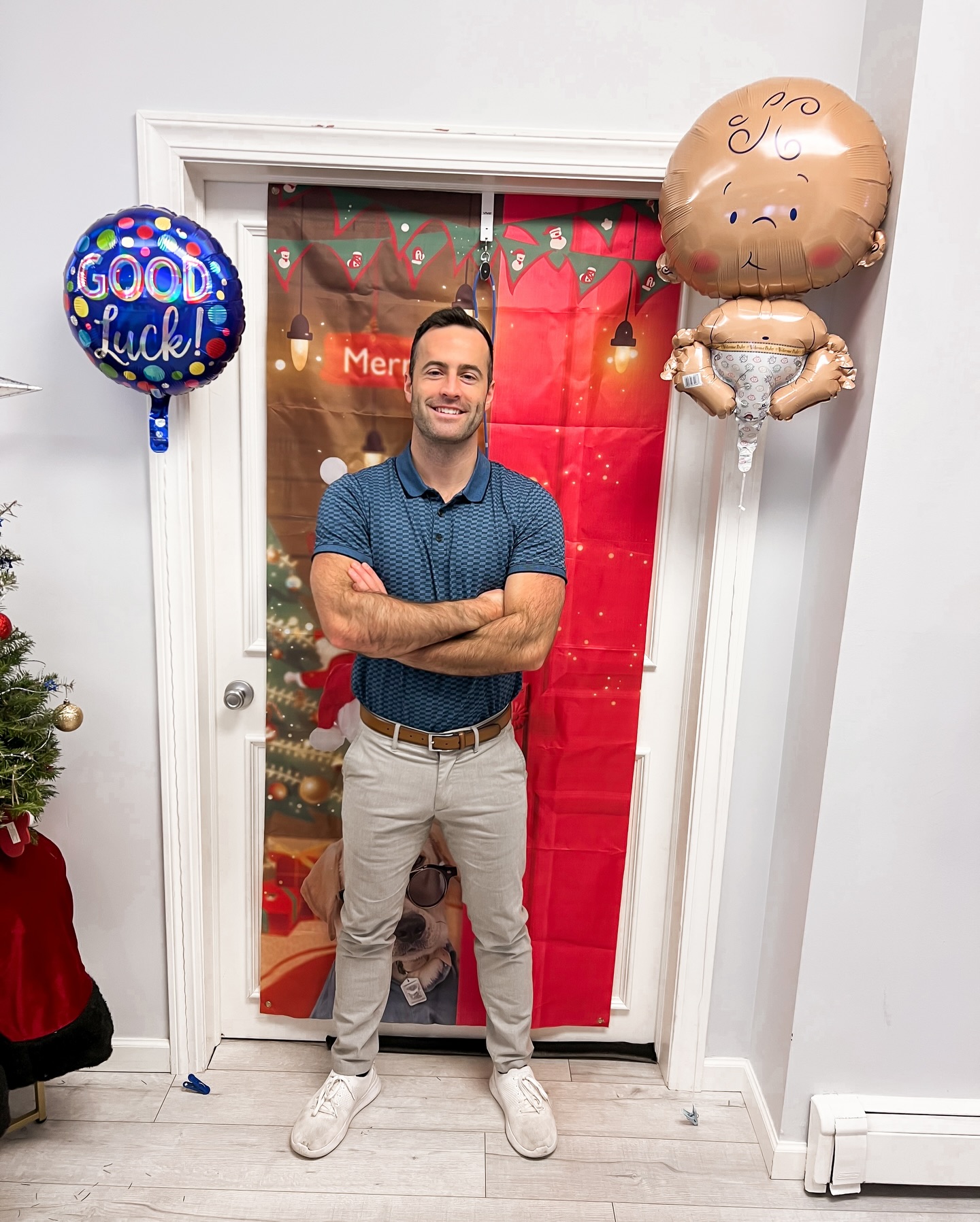 Sending Dr. Sheridan off on paternity leave for the next few weeks 💙👶 Congrats!