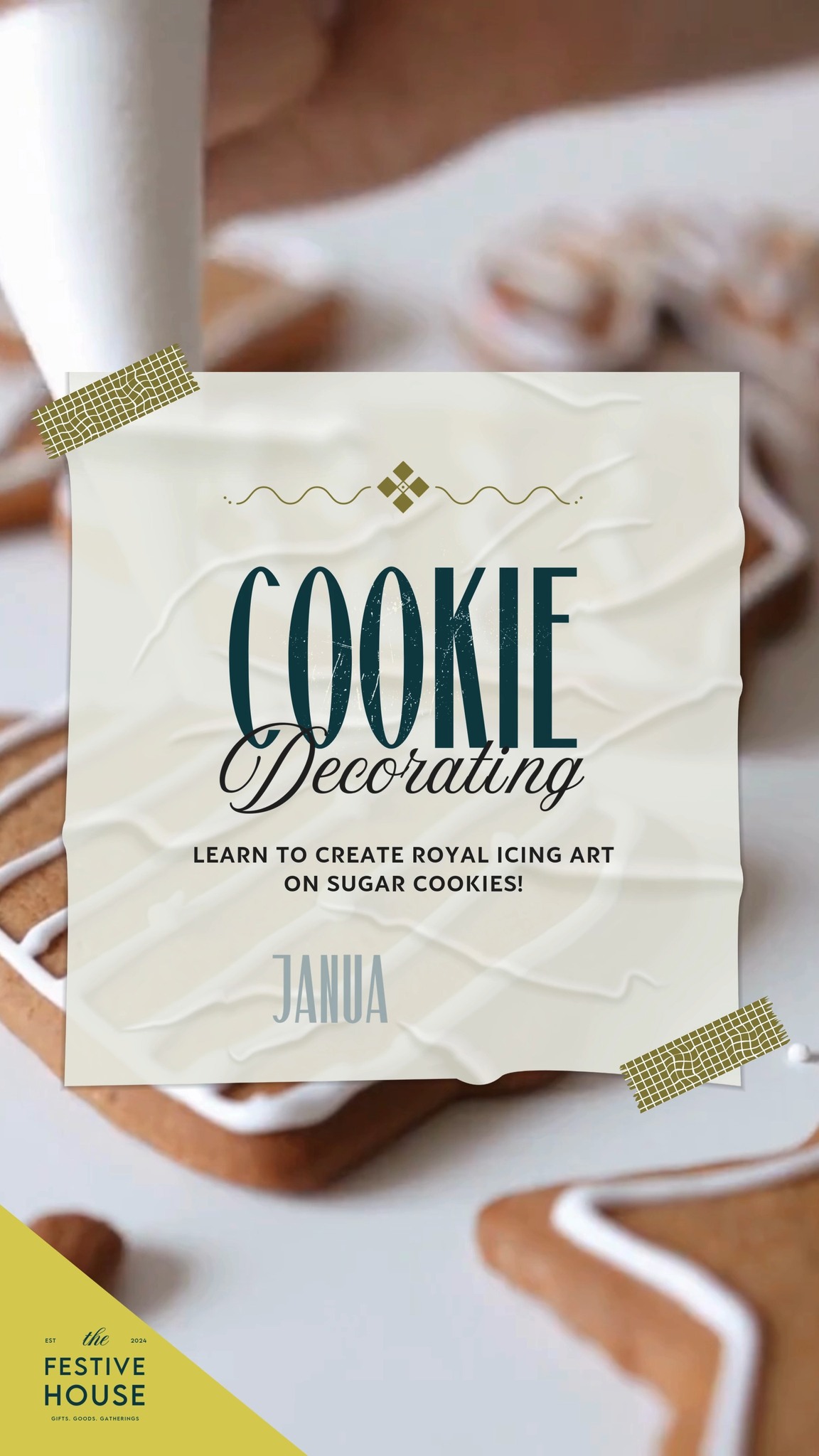 Decorate Cookies with us at The Festive House on January 10th! Stay tuned for details and singup info!
#workshops #visitelktonky #elktonkysquare #onthesquare #elktonky #thefestivehouse #festivewinter