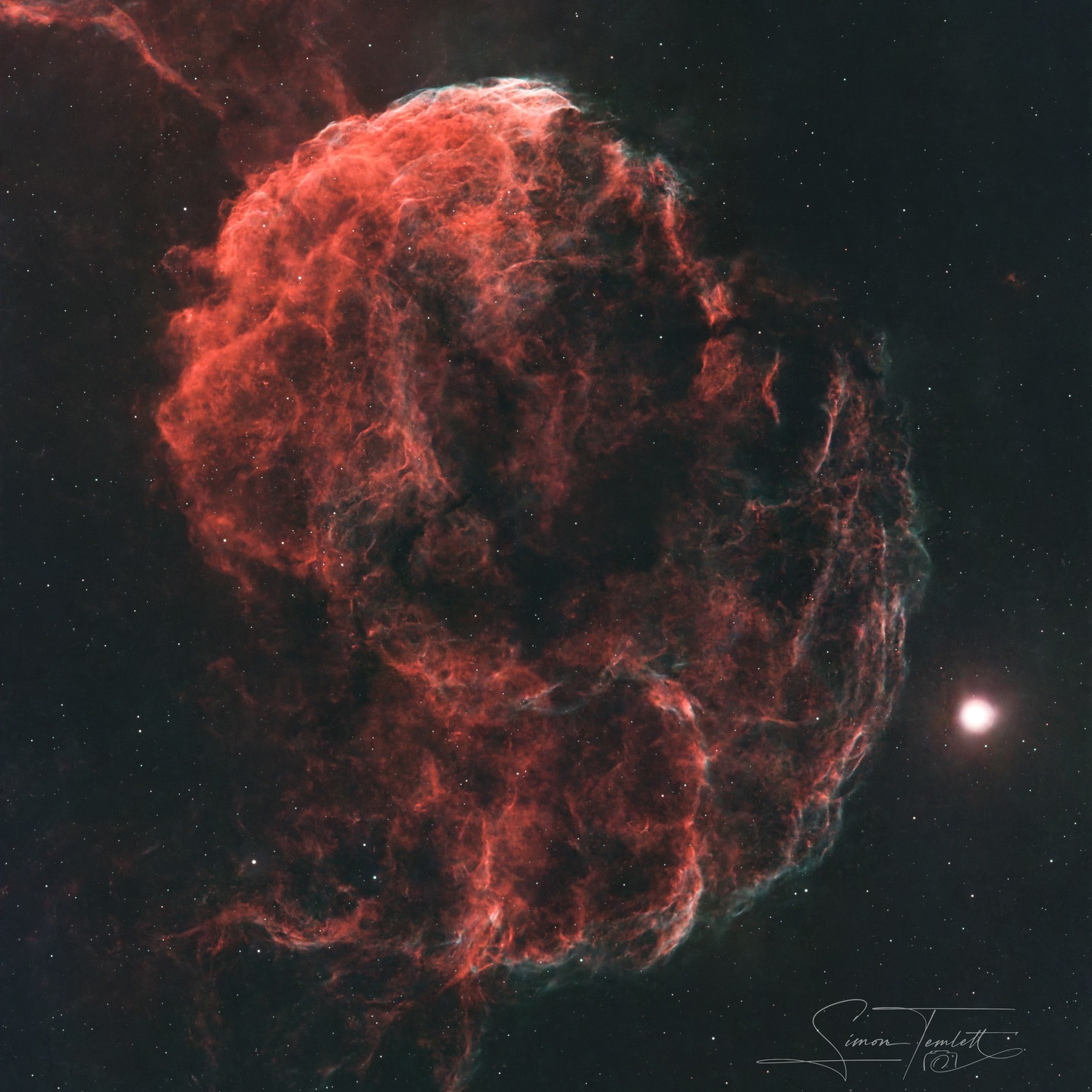 IC 443 Jellyfish Nebula #astrophotography