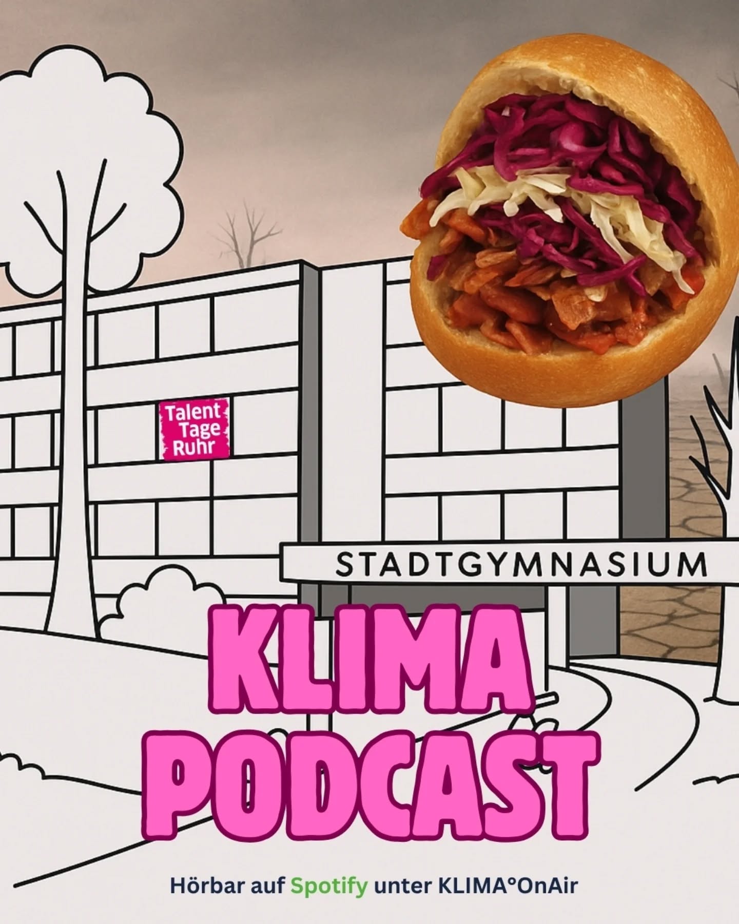 KLIMA x DÖNER. Eine Lebensfrage!
Was macht das Klima mit dem Döner? Dieser Frage ist die Oberstufe des @stadtgymnasium_dortmund_stg im Projekt KLIMA°OnAir nachgegangen.
Und in diesem Projekt steht nicht nur Partizipation drauf, sondern es liegt tatsächlich alles in Schülerhand. Recherche, Werbung, Technik, Sprechen - die jungen Menschen haben alles nach ihren Vorstellungen gestaltet.
Großer Dank geht an die @talenttageruhr, ohne die dieser Projekttag nicht möglich gewesen wäre.
Danke auch an die Unterstützung von @klimavoracht
für das Gesamtprojekt .
Hörbar unter KLIMA°OnAir bei Spotify.