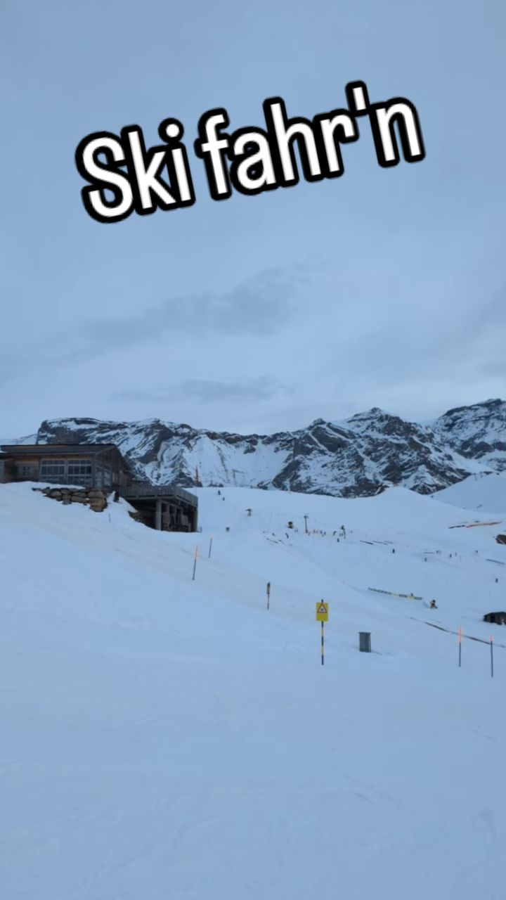 Traumhafte Abendstimmung zum Abschluss eines fantastischen Skitags.