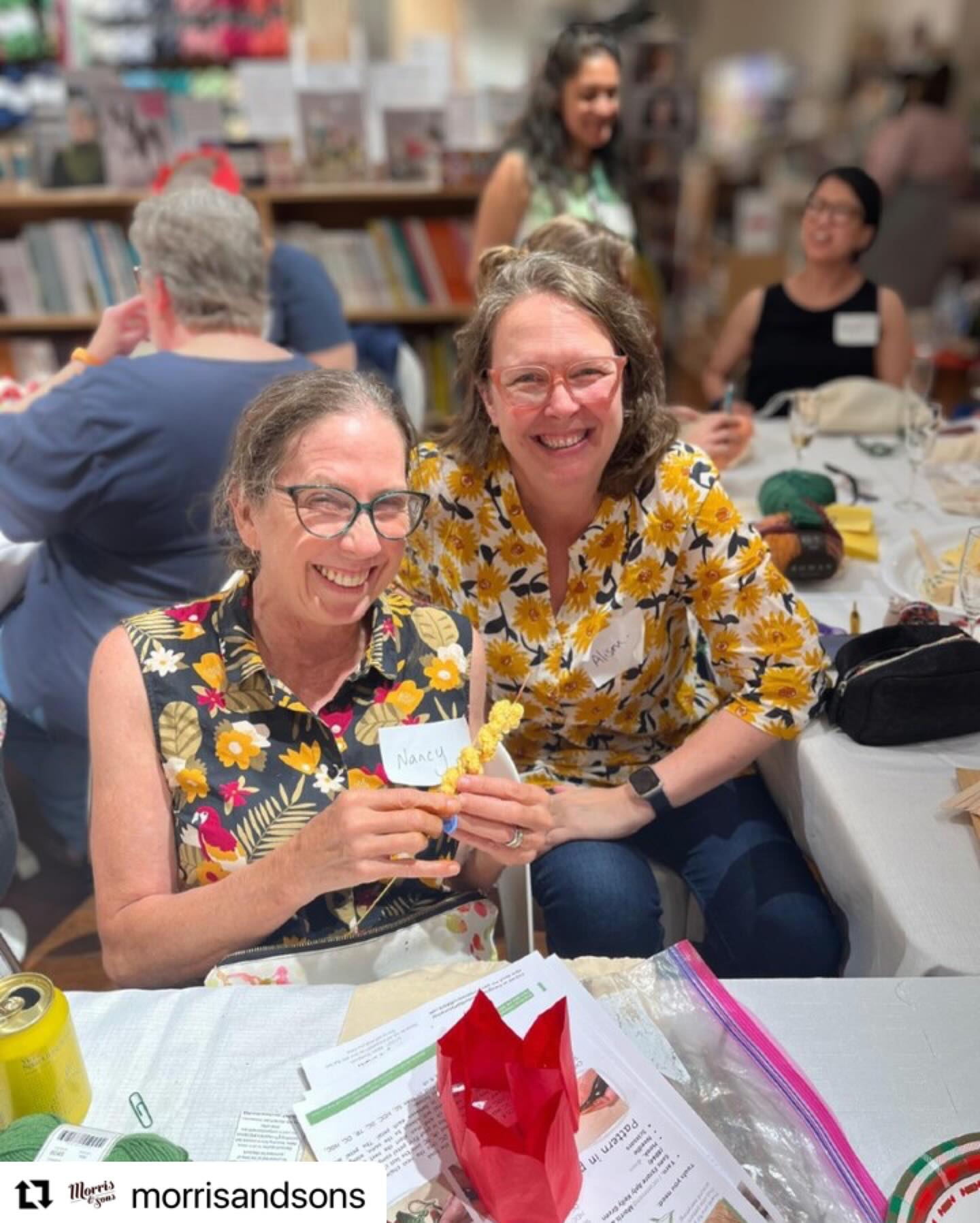 I had such a lovely Christmas party at @morrisandsons … that’s for hosting!!
#Repost @morrisandsons with @use.repost
・・・
Thank You for a Beautiful Christmas Craft Night! 🎁
A huge thank you to everyone who joined us last Sunday in our Sydney & Melbourne stores. We loved seeing so many makers come together to share, create, and celebrate the season in true Morris & Sons style.
And a big shoutout to our amazing staff who made the magic happen, we couldn’t have done it without you!
We hope you all had a joyful time crafting something special and connecting with fellow creatives. 💛🧶
Here’s to a handmade holiday season!