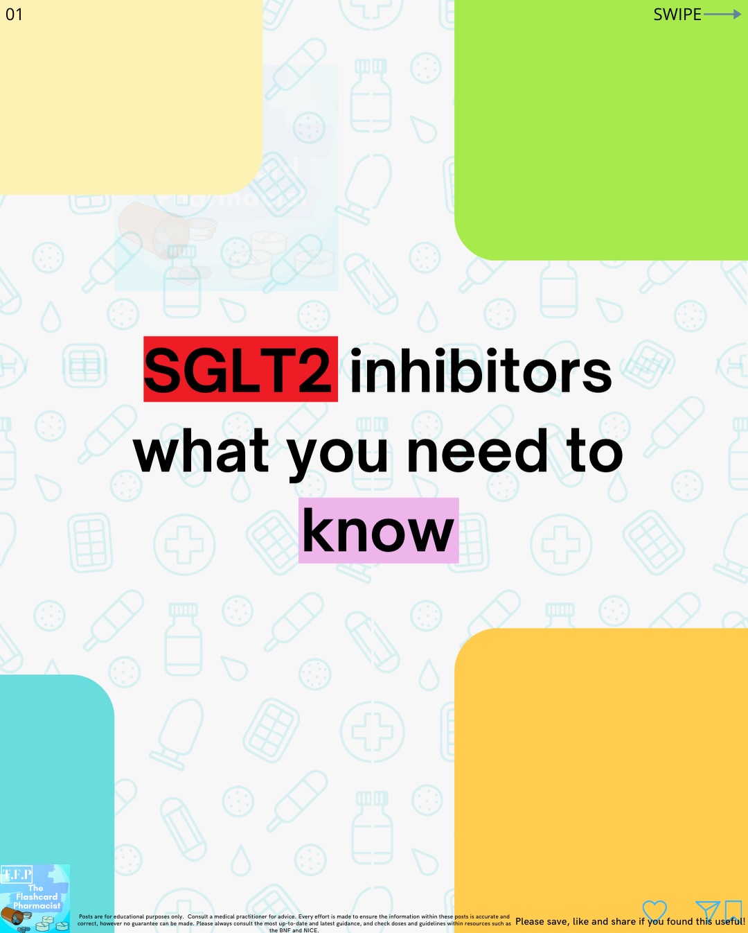 SGLT2i
No longer “Just Diabetes Drugs!!”
They lower glucose, protect the heart, slow kidney disease, and come with important safety counselling you should know.
An overview of how they work, indications, dosages and key important safety points!
Check out the question at the end to test your knowledge.
#pharmacy #pharmacist #foundationpharmacist #pharmacytraining #clinicalpharmacy #reels #explorepage #pharmacyschool #mpharm #pharmd #pharmacology #pharmacologyrevision #foundationdoctor #GPregistrar #GPTraining #pharmacologyschool #revisepharmacology #preregistration #foundationtraining #nursetraining #nursestudent #pharmacystudent #medicinestudent #pharmacyquiz
#futurepharmacist #studentpharmacist #meded