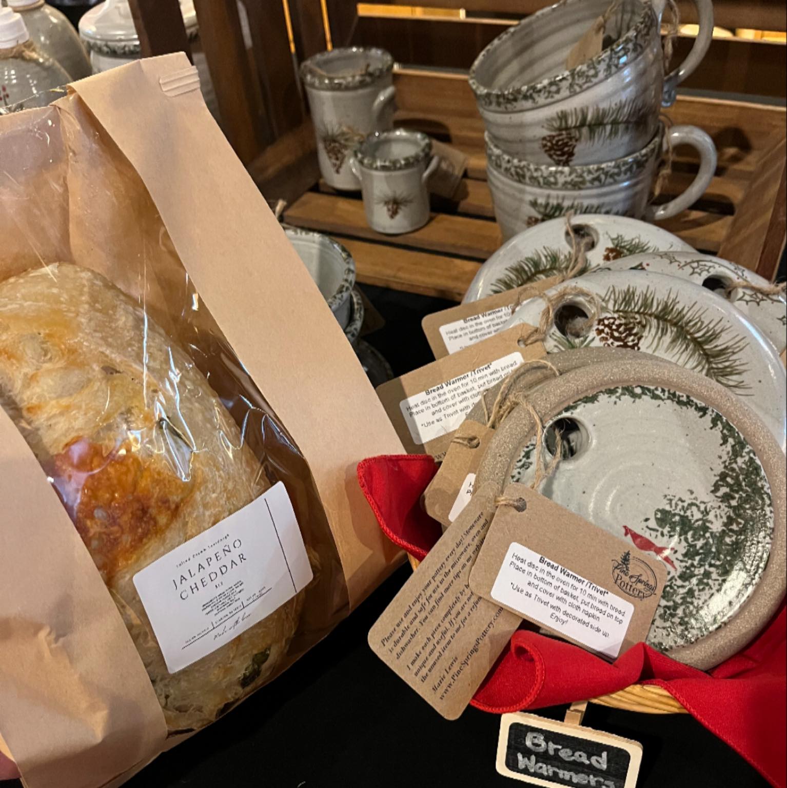 Thank you @clarionriverbrew for hosting my Pop-Up last Saturday! It was a great day in your fun space with your staff and customers. Cheers to all of you! 🎄🍻Special shout out to my fellow Pop-Ups for the day @saltedcrumbsourdough 🥖and @wildheartcandle 🔥