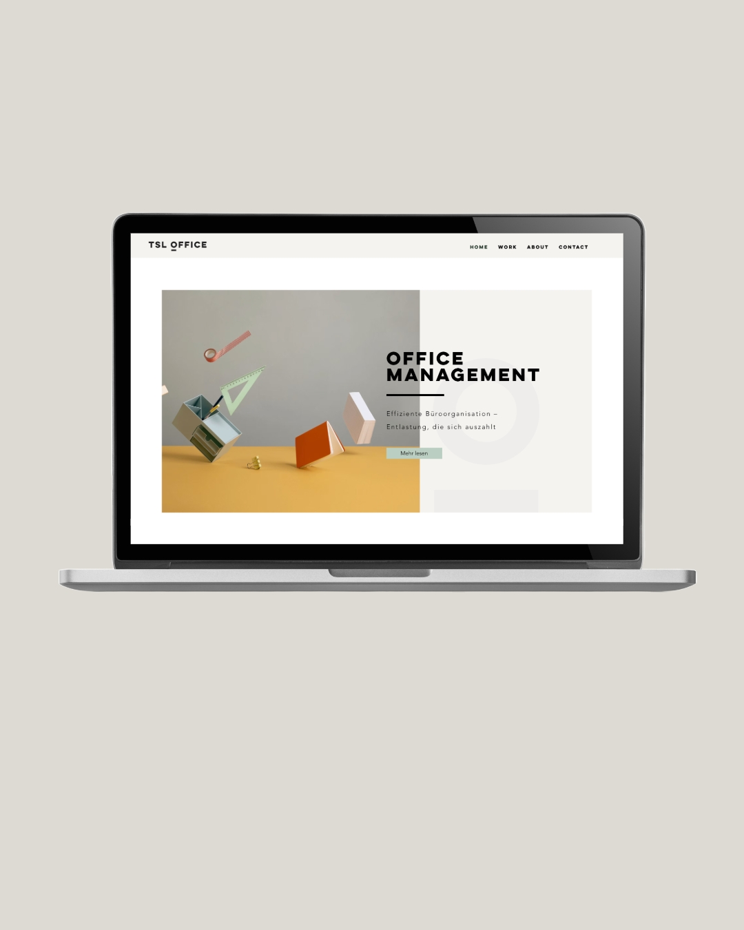 Kunde: TSL Office Management
Leistung: Webdesign
Die Website für TSL Office Management wurde mit dem Fokus auf Klarheit, Struktur und Professionalität gestaltet. Ziel war es, die Dienstleistungen rund um effiziente Büroorganisation übersichtlich darzustellen und Vertrauen bei potenziellen Kund:innen zu schaffen.
Design & Umsetzung:
Pixelpaket Designstudio – @nedorostangelina