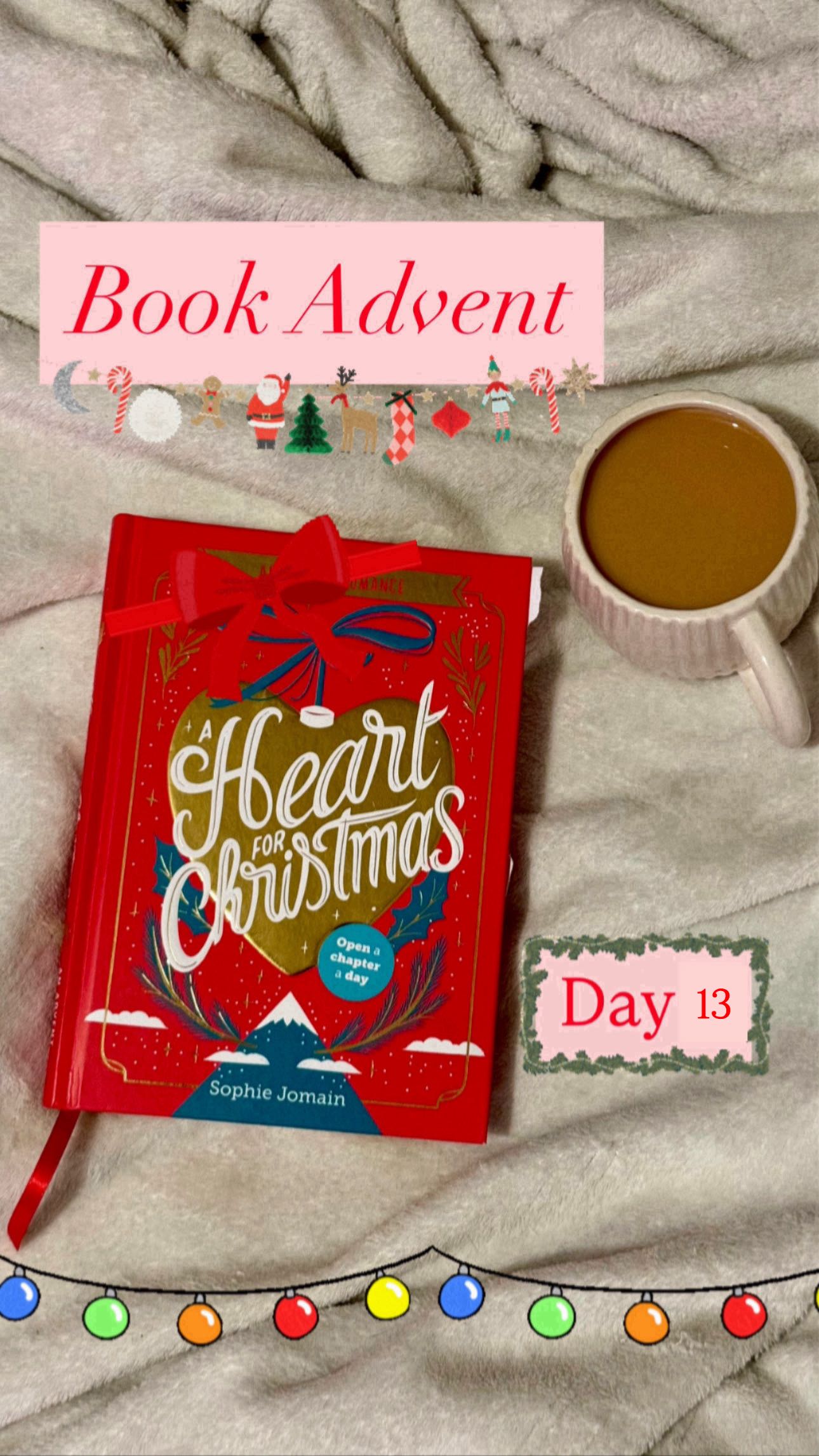 Day 13 of unwrapping "A Heart for Christmas!" April and Augustin shared their first kiss - thoughts? 😘 What did you think of today's chapter? 🤔 🎄
•••
#bookstagram #romance #bookstagrammer #books #romcom #christmas #booksta #aheartforchristmas #christmasromance #advent