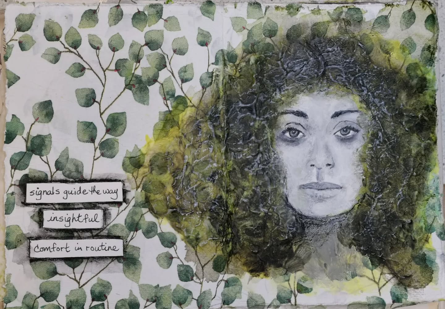 "Green belt" is the prompt for day 10.
This implies the (green) protective space in nature, and/or the healthy boundaries of self care.
#CareDecember @everythingartuk