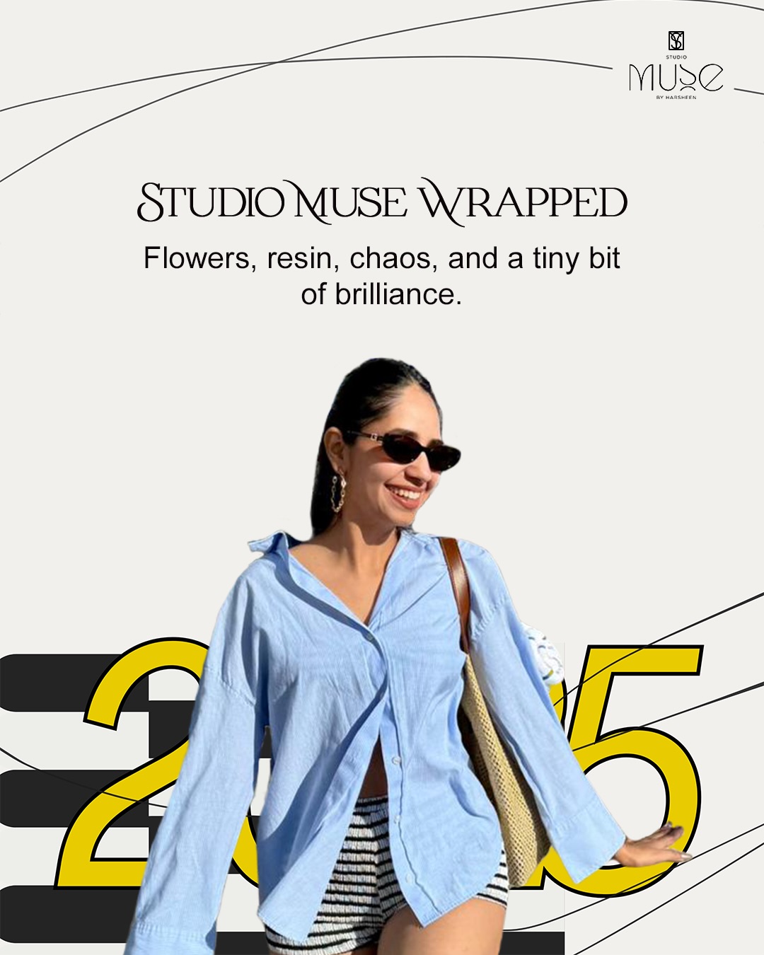 Studio Muse Wrapped! 🤍🤌
2025 was wild. Full of late nights, little victories, big lessons, and so many moments that reminded me why I started Studio Muse. Thank you to everyone who trusted me with your flowers, your memories, and your stories – you made this year unforgettable.
Here’s to 2026 – a new year, bigger dreams, wilder creativity, and more moments that make hearts bloom. I can’t wait to share it all with you 🤍