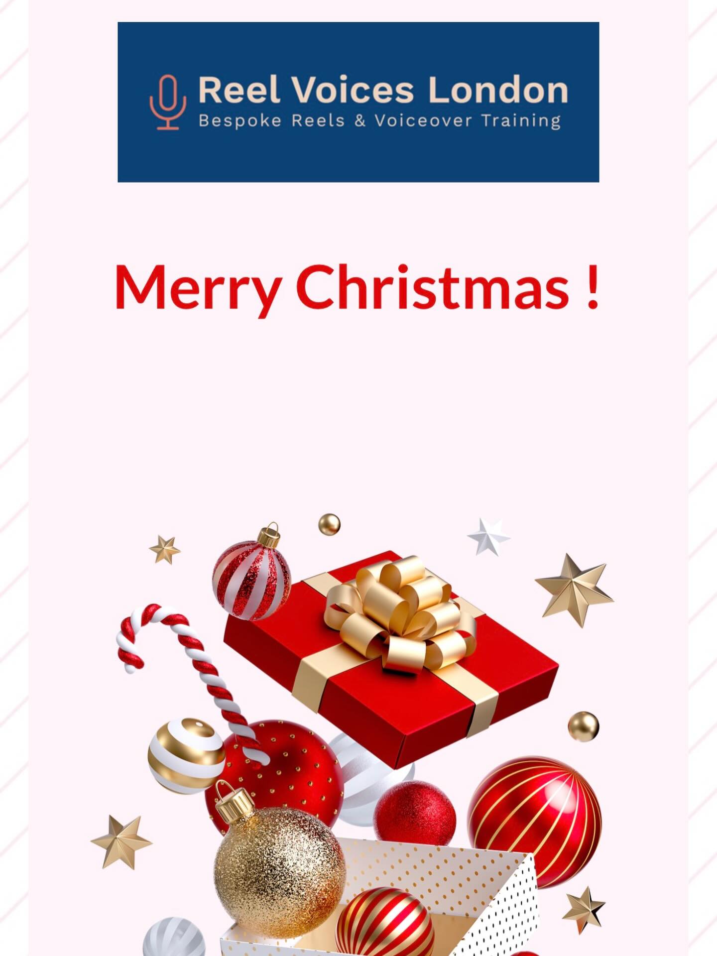 A big thank you to all the wonderful VO artists who have worked with us on 2025! Experienced professionals keep up their skills and refreshing their reels to newbies just getting started.
We have had a ball!
We are taking a Christmas break from 22nd December to 5th January when we will be ready to go!
Sign up to our mailing list for January offers!
#voiceover
#voiceovertraining
#voiceoverdemoreel