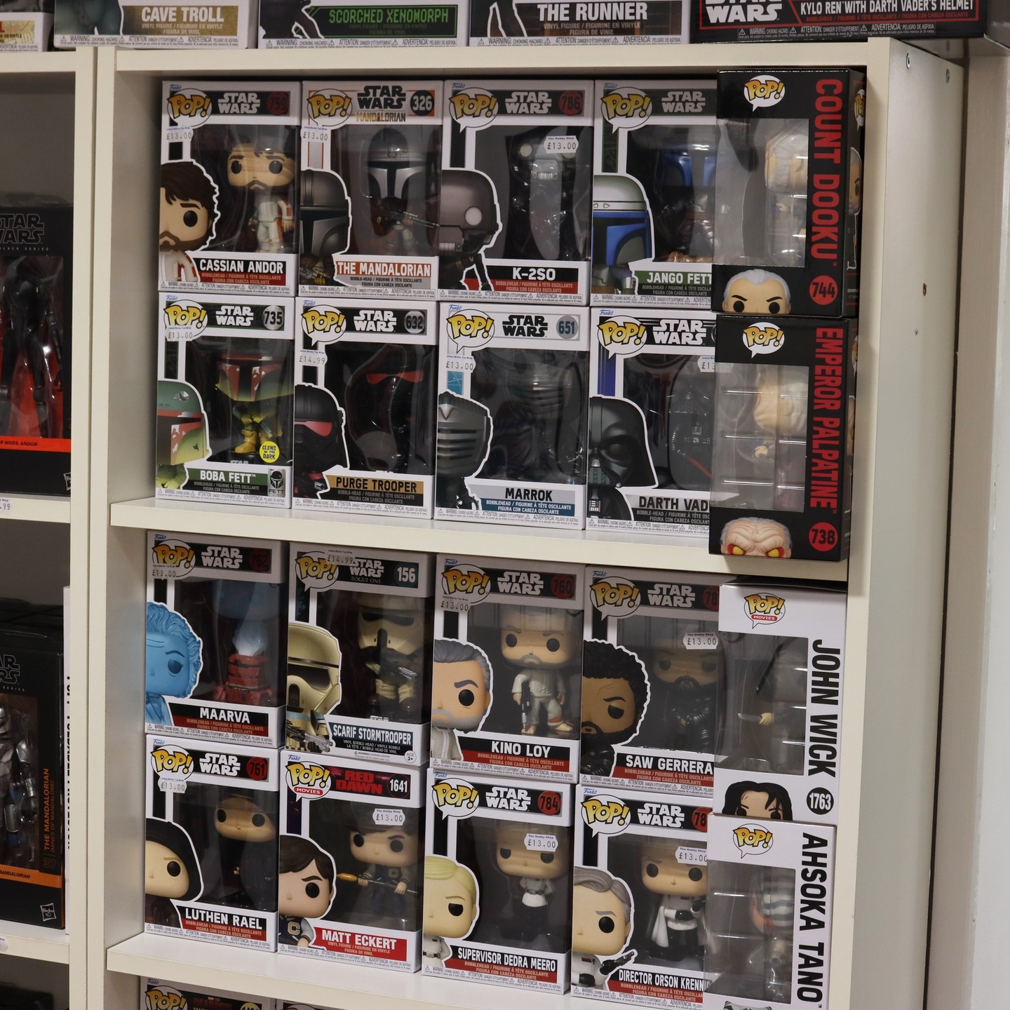 😁 Funko pops are awesome decorations to show off your favourite shows and video games come and take a look at our whole section dedicated to them!
-
Drop by the Hobby Shop today between 11am and 3pm to pick one up for yourself!
-
#unitedbrickshobbyshopshop #castledouglas #lego #minifigures #dumfriesandgalloway #scotland #legoset #unitedbricks #warhammer #cobi #megabloks #boardgames #tradingcardgames #hobby #wargaming #miniatures